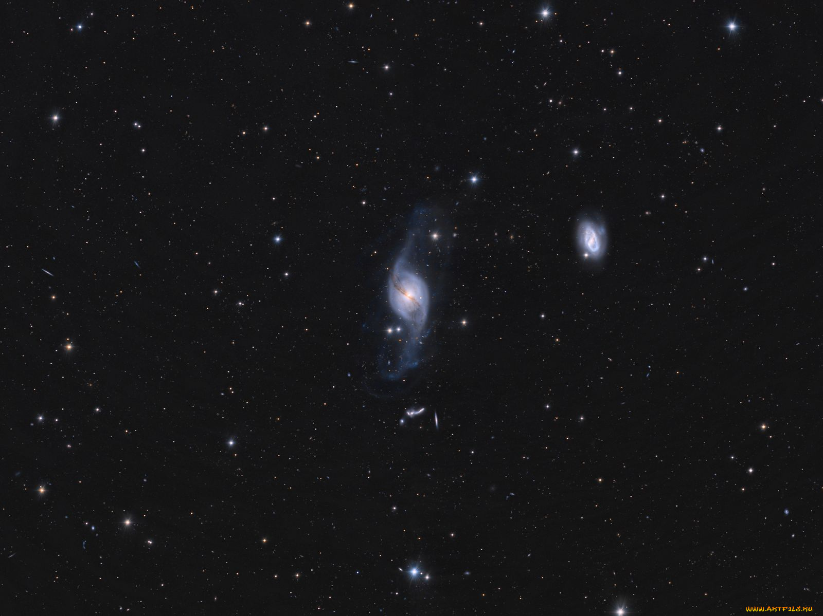 галактики, космос, туманности