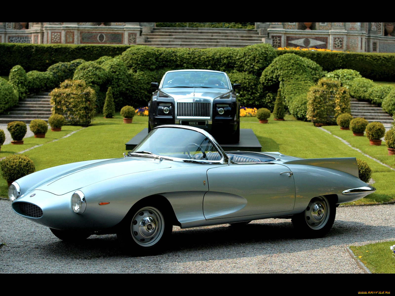 fiat, 1200, stanguellini, spider, bertone, автомобили