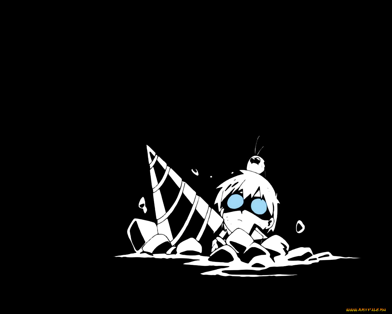 аниме, tengen, toppa, gurren, lagann, simon