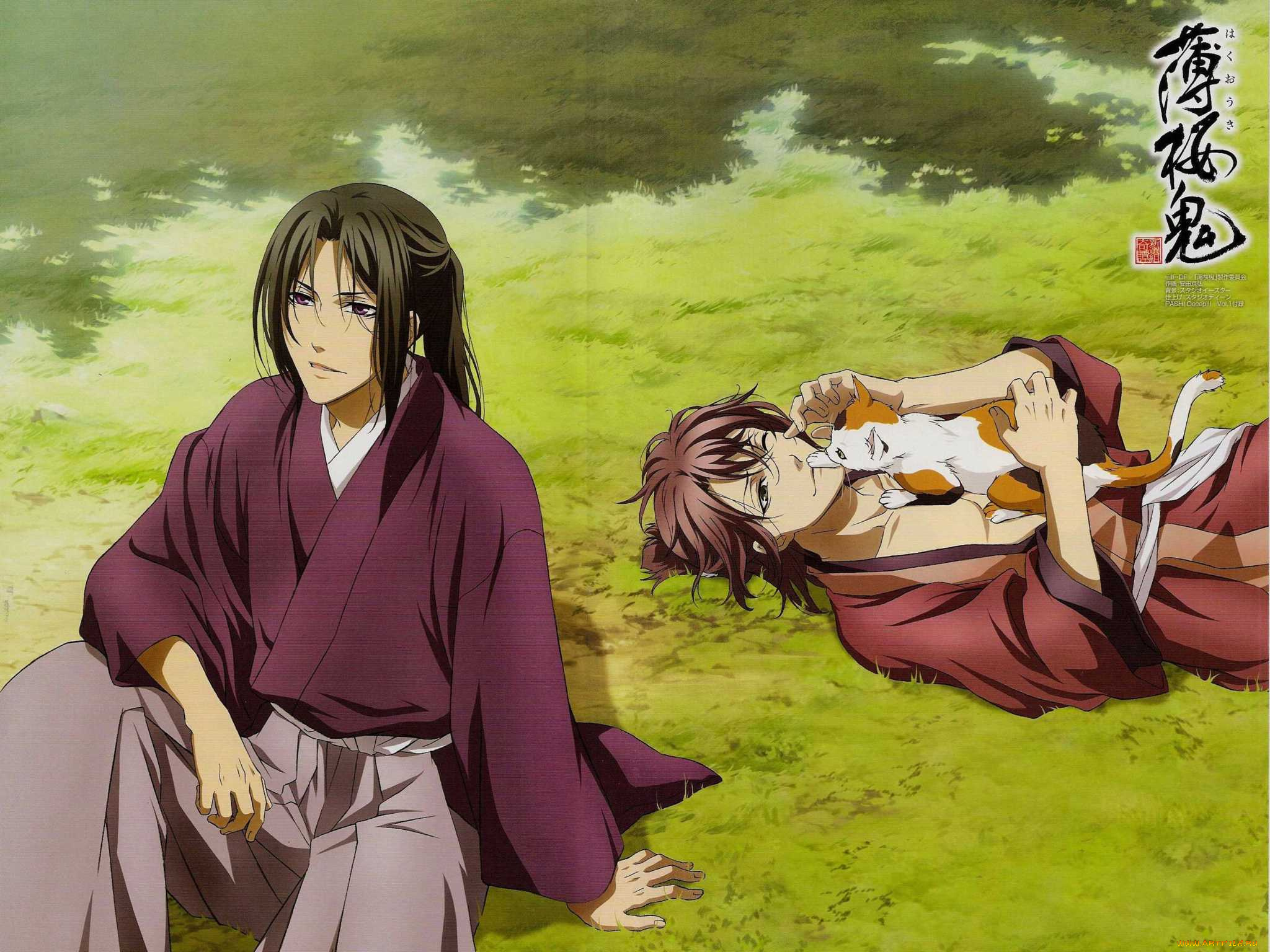 hakuouki, shinsengumi, kitan, аниме, hakuoki