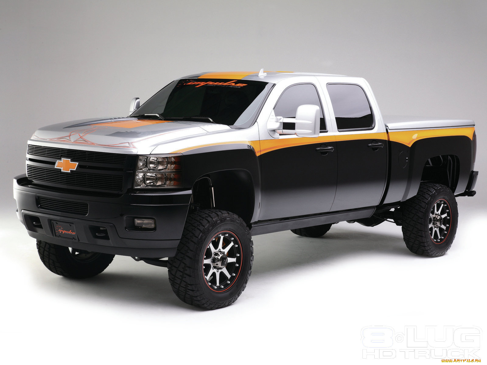 2011, chevy, 2500hd, автомобили, custom, pick, up