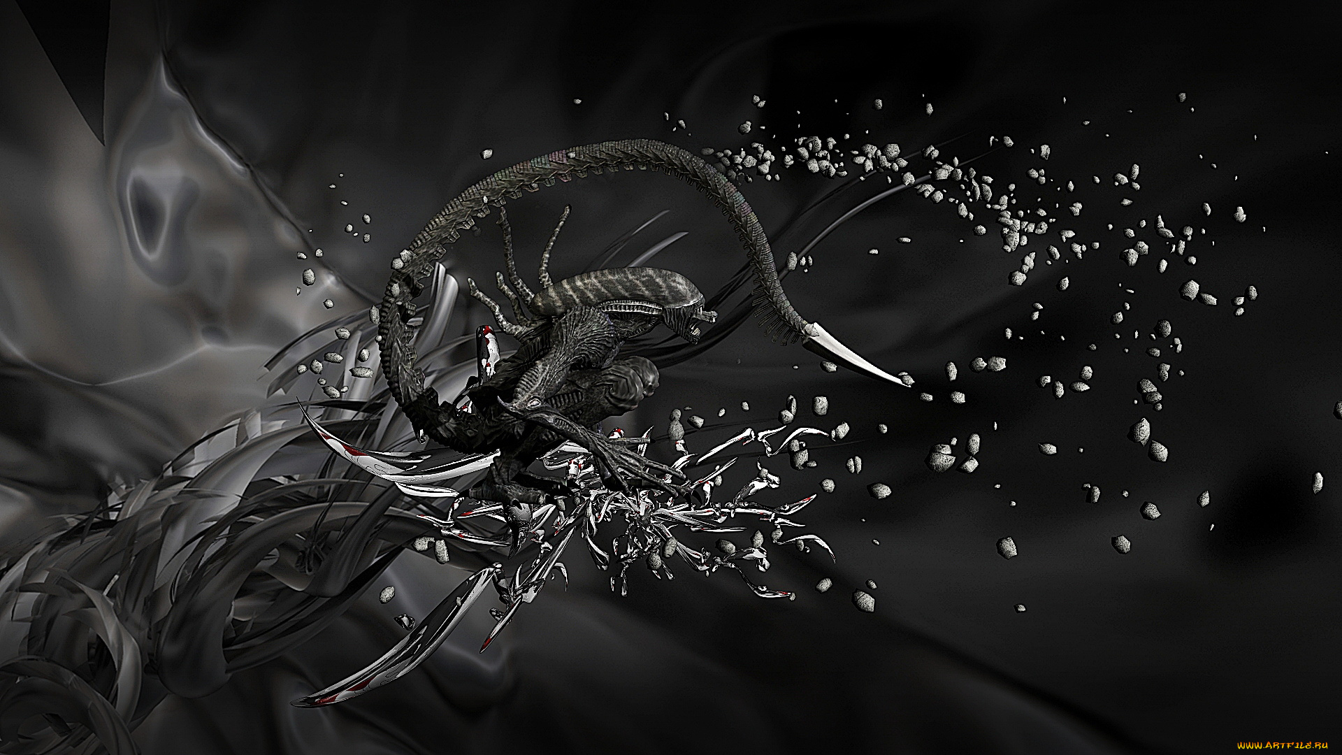 3д, графика, abstract, абстракции, абстракция