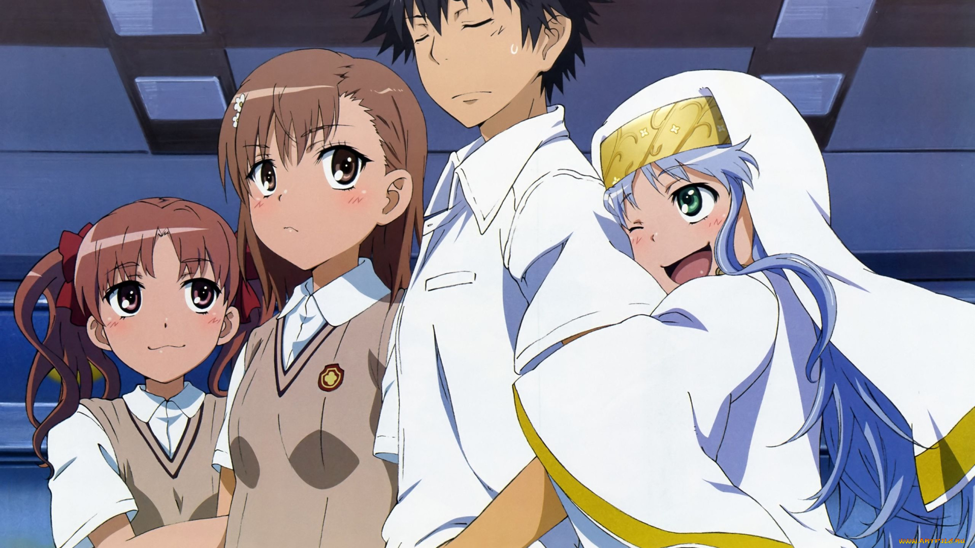 аниме, toaru, majutsu, no, index, девушки