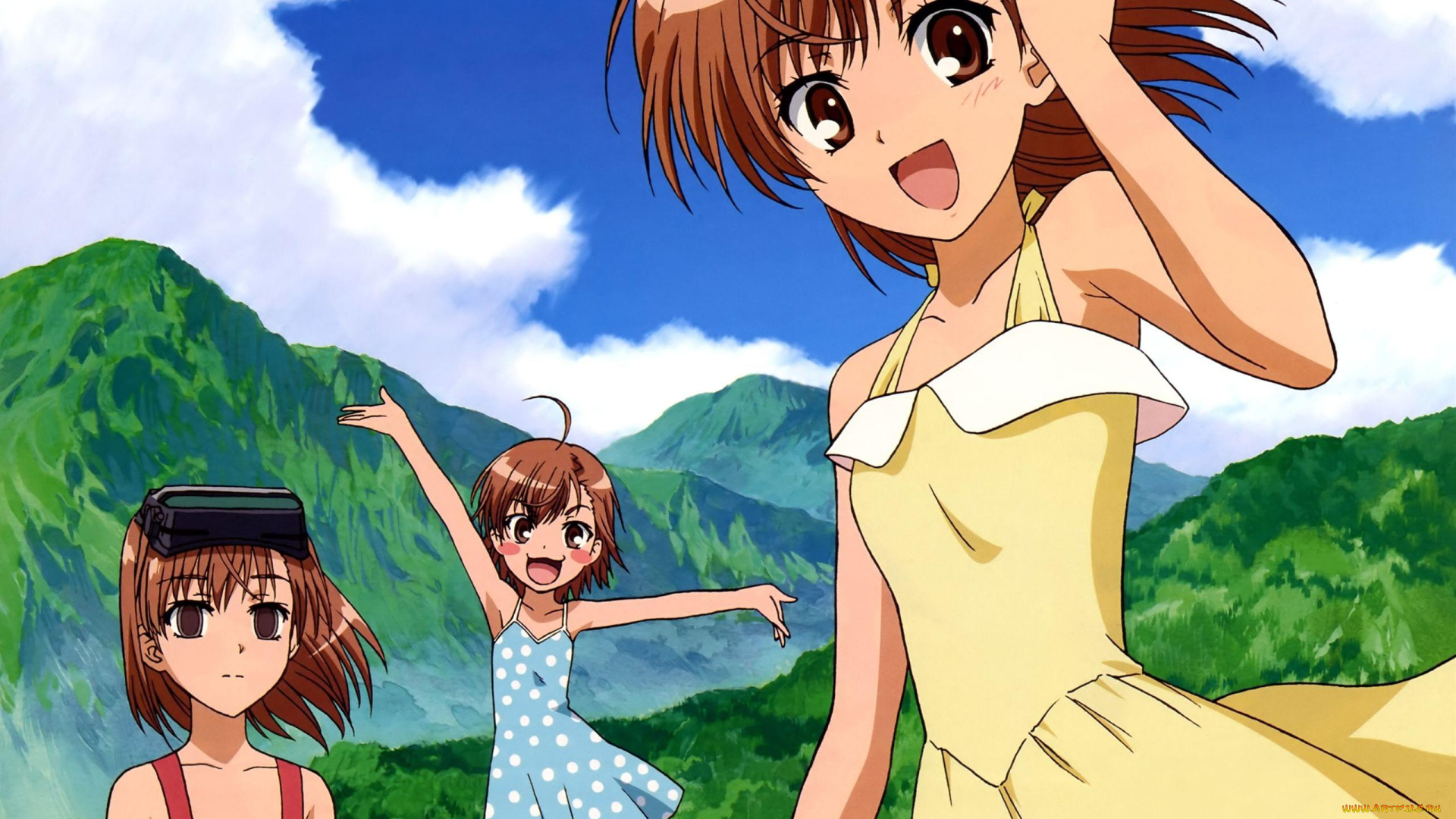 аниме, toaru, majutsu, no, index, девушки