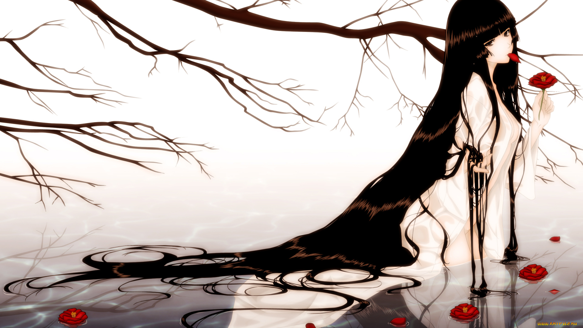 kara, no, shoujo, аниме, innocent, grey, девушка