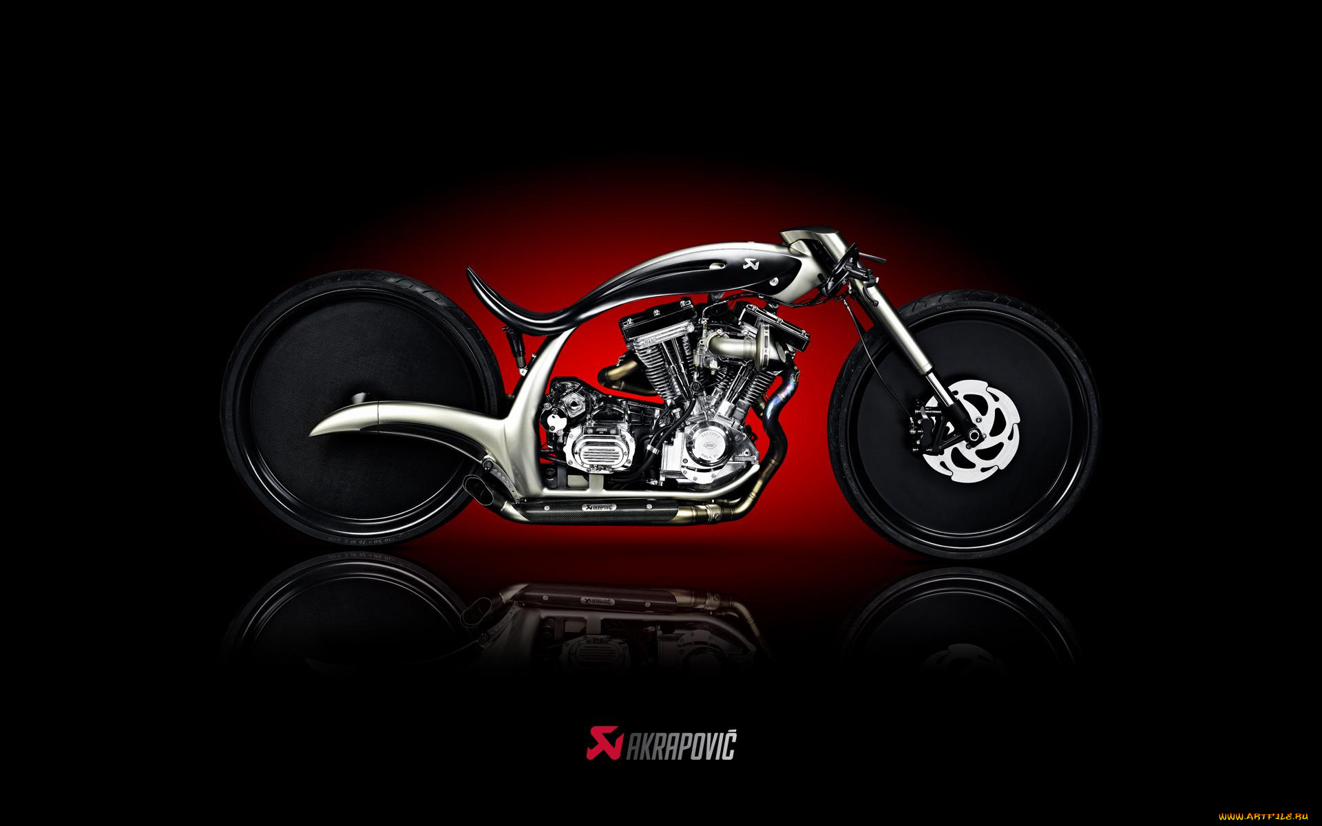 мотоциклы, customs, фон, мотоцикл, тёмный