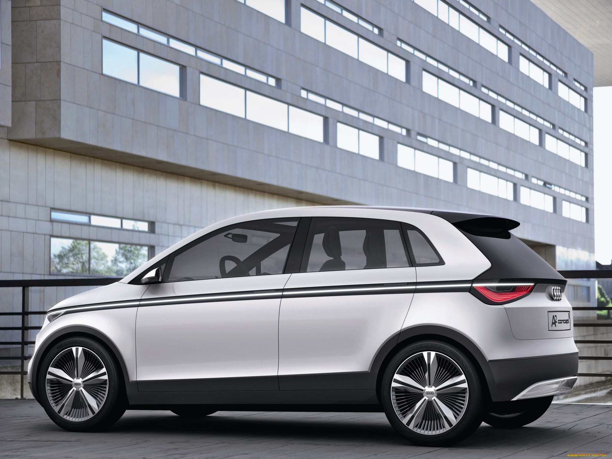 audi, a2, concept, автомобили