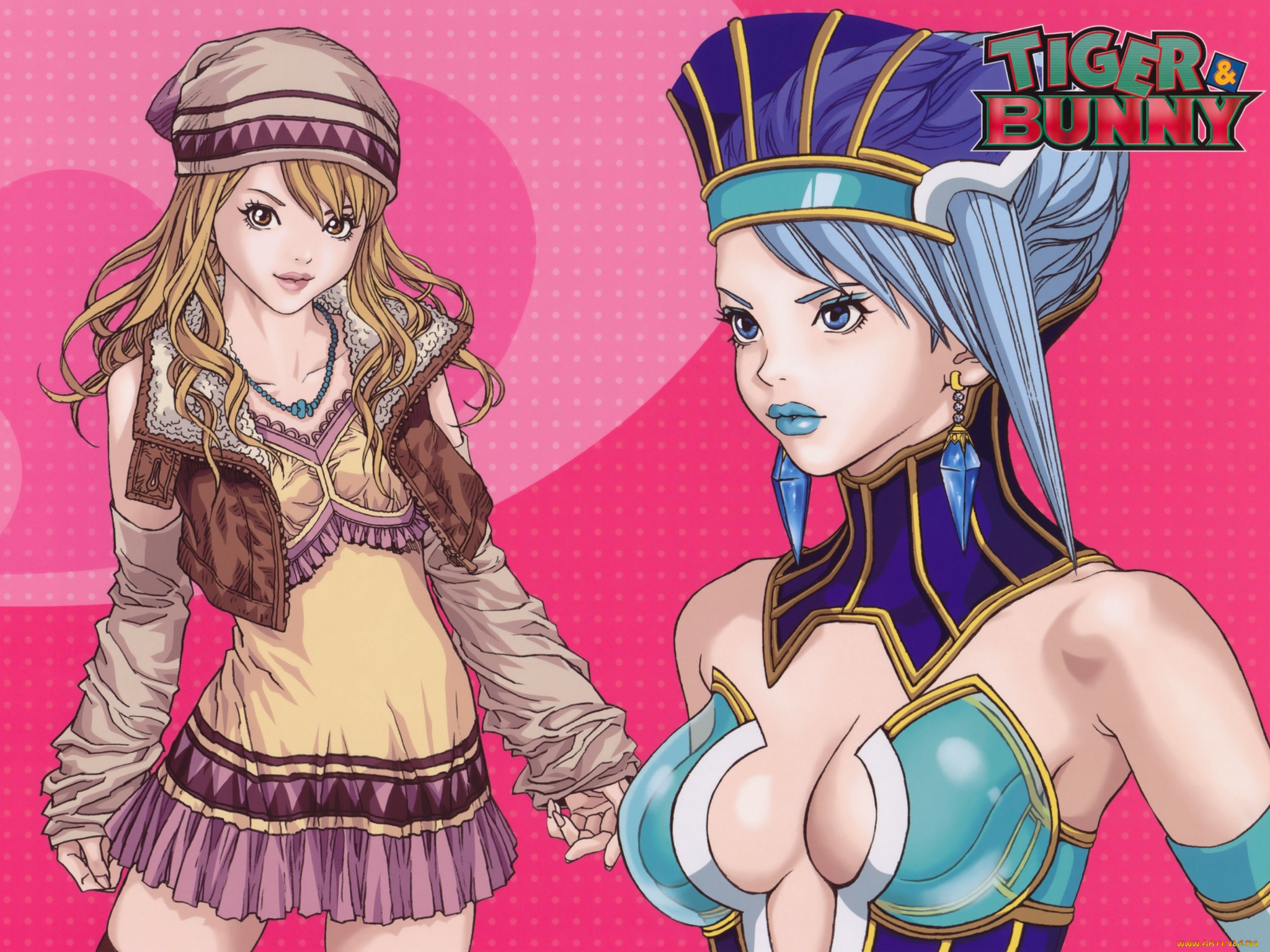 tiger, bunny, аниме, and, девочки