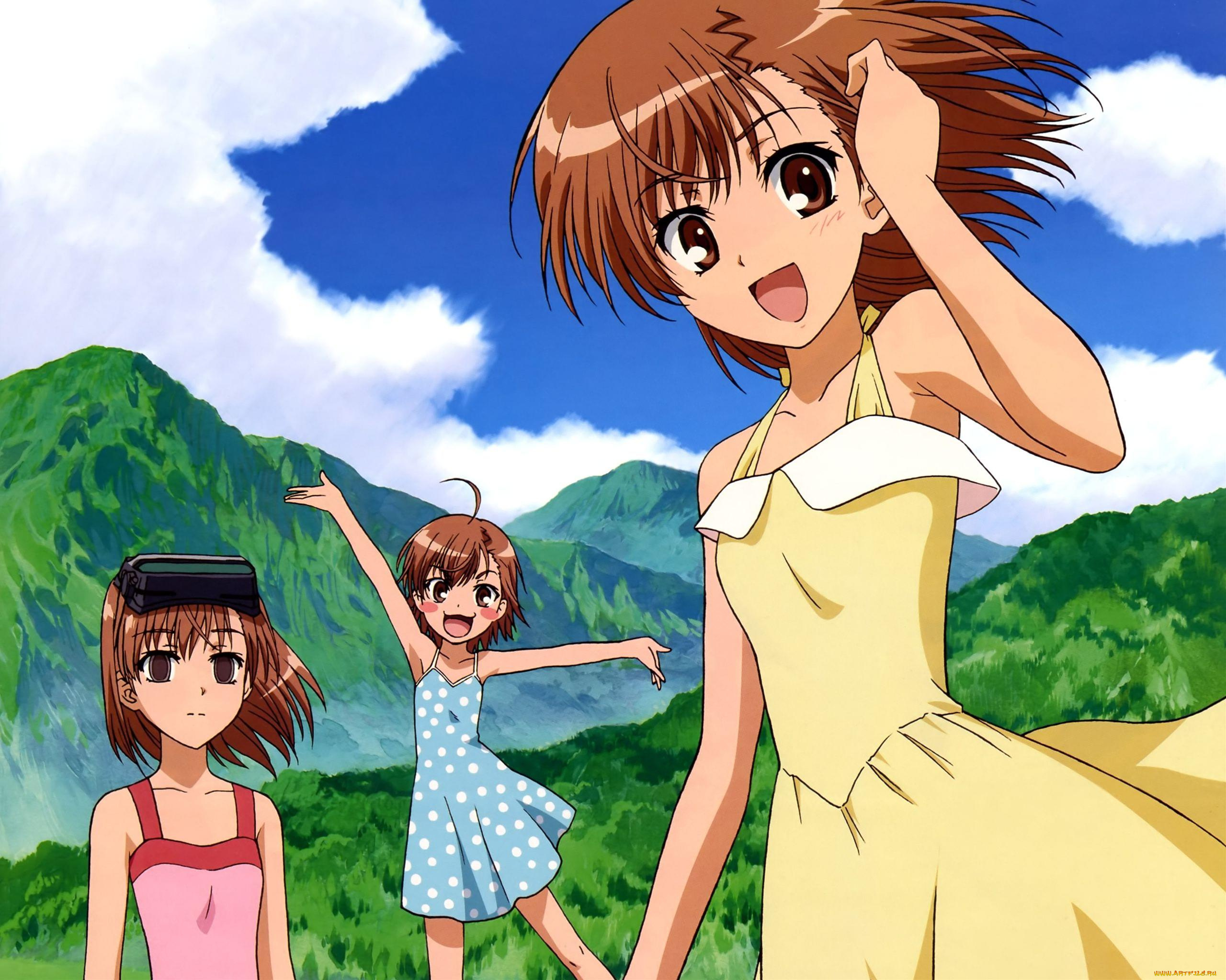 аниме, toaru, majutsu, no, index, девушки