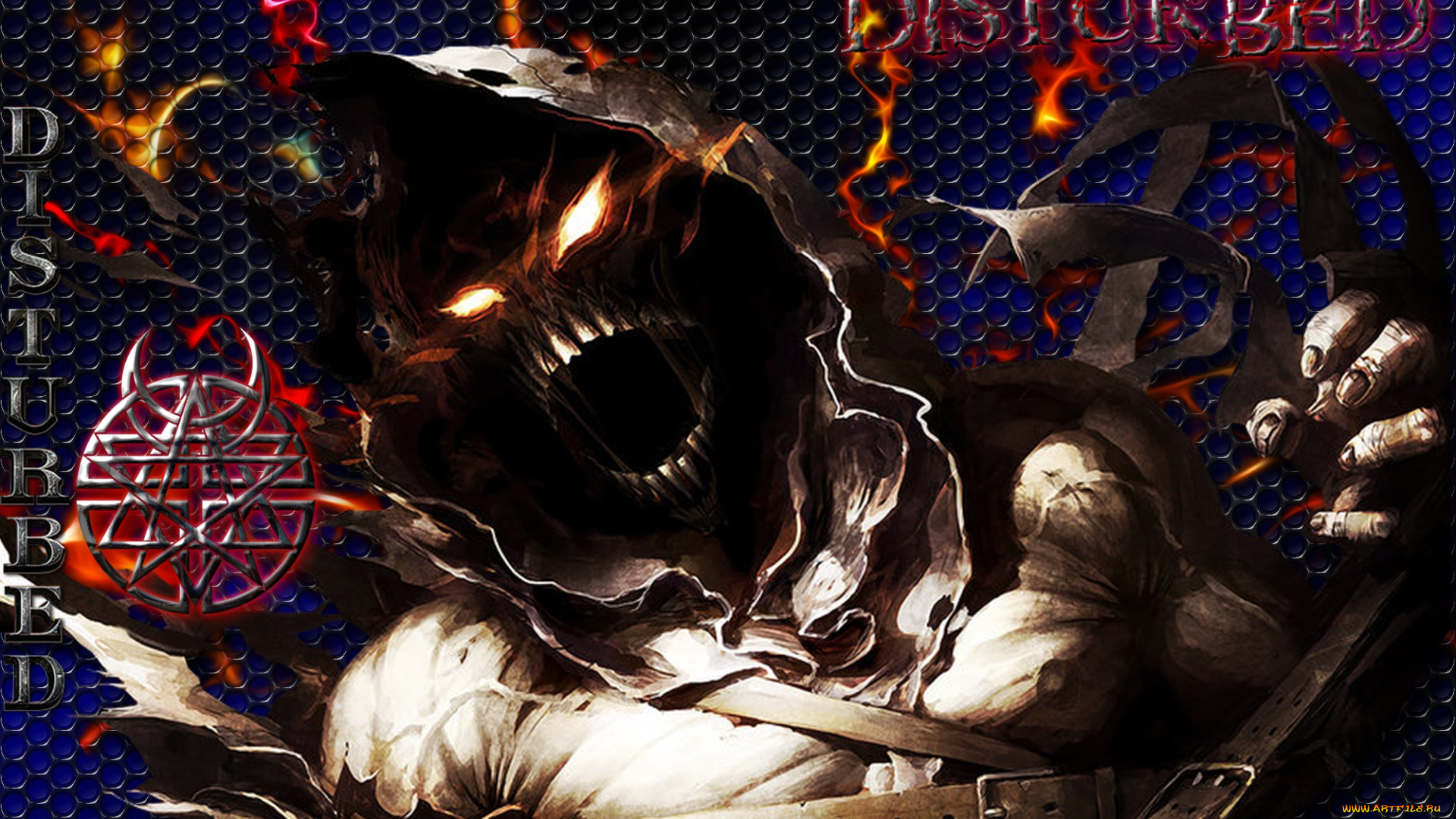 disturbed, музыка, постер, группа