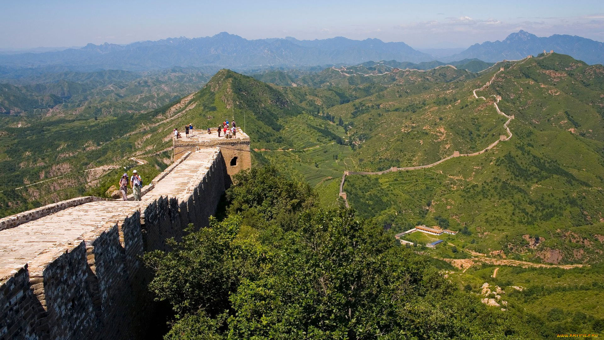 города, исторические, архитектурные, памятники, китайская, стена