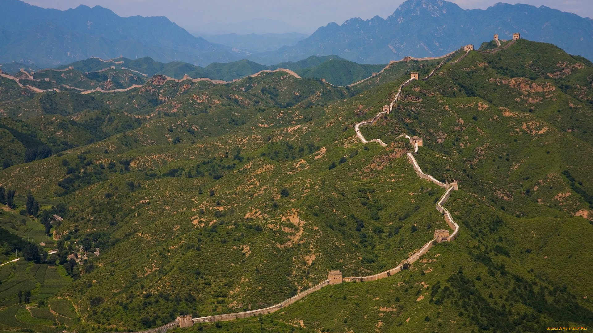 города, исторические, архитектурные, памятники, китайская, стена