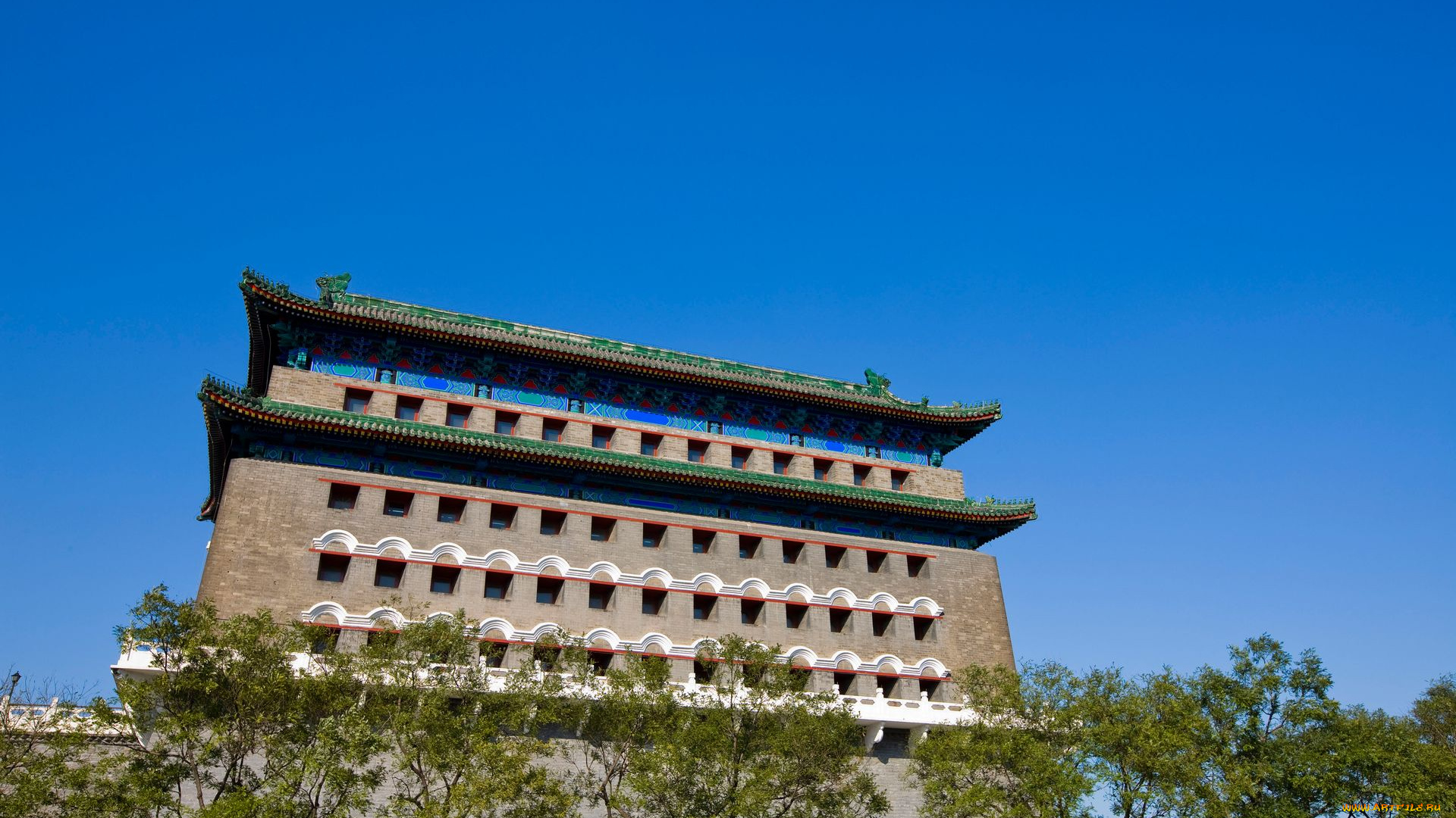 города, пекин, китай, храм