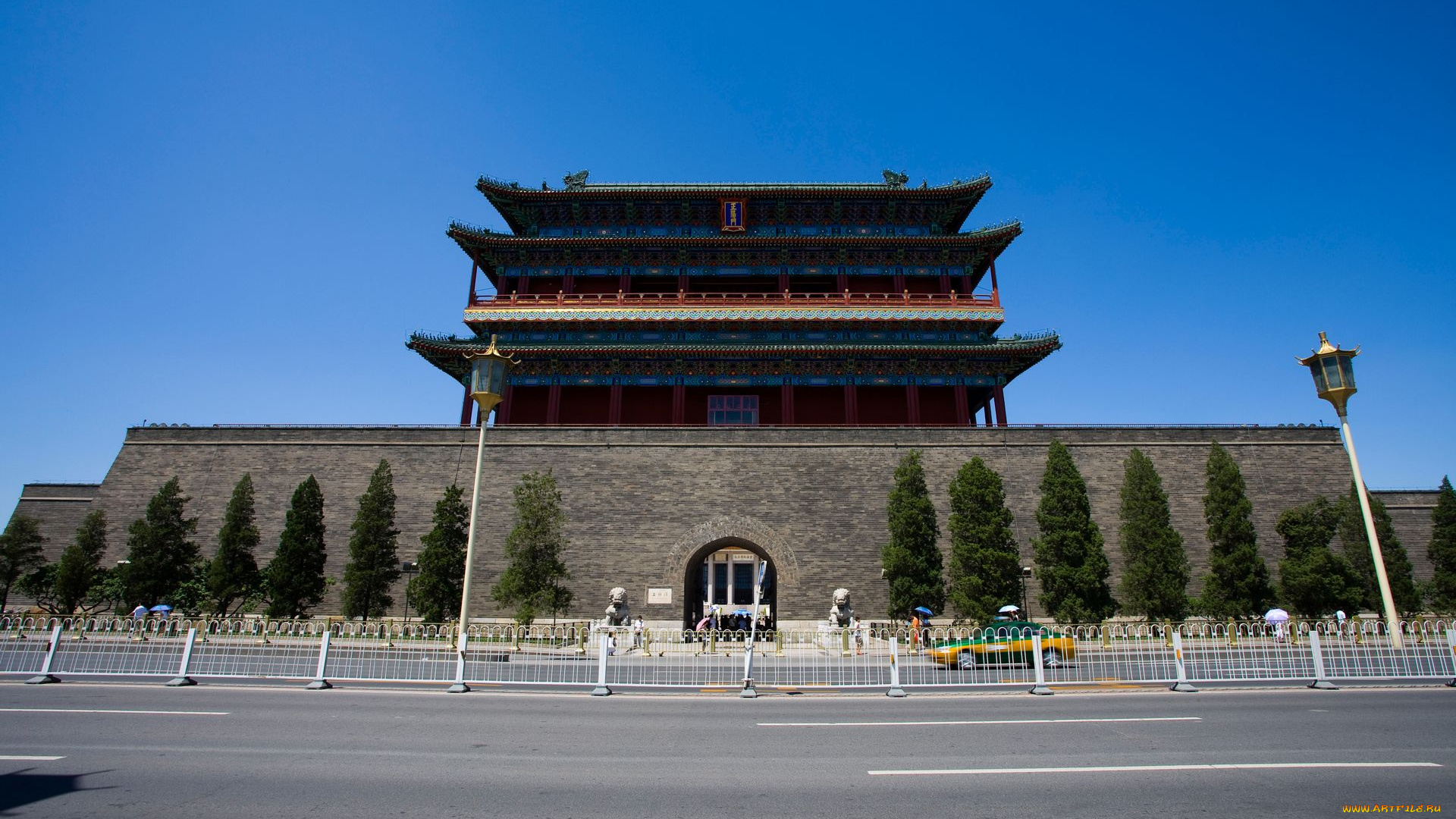 города, пекин, китай, храм