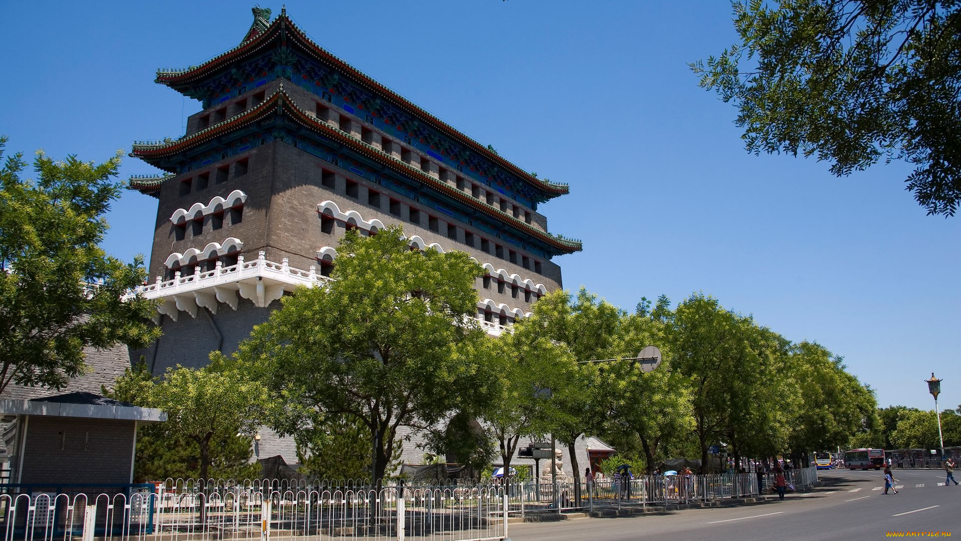 города, пекин, китай, храм