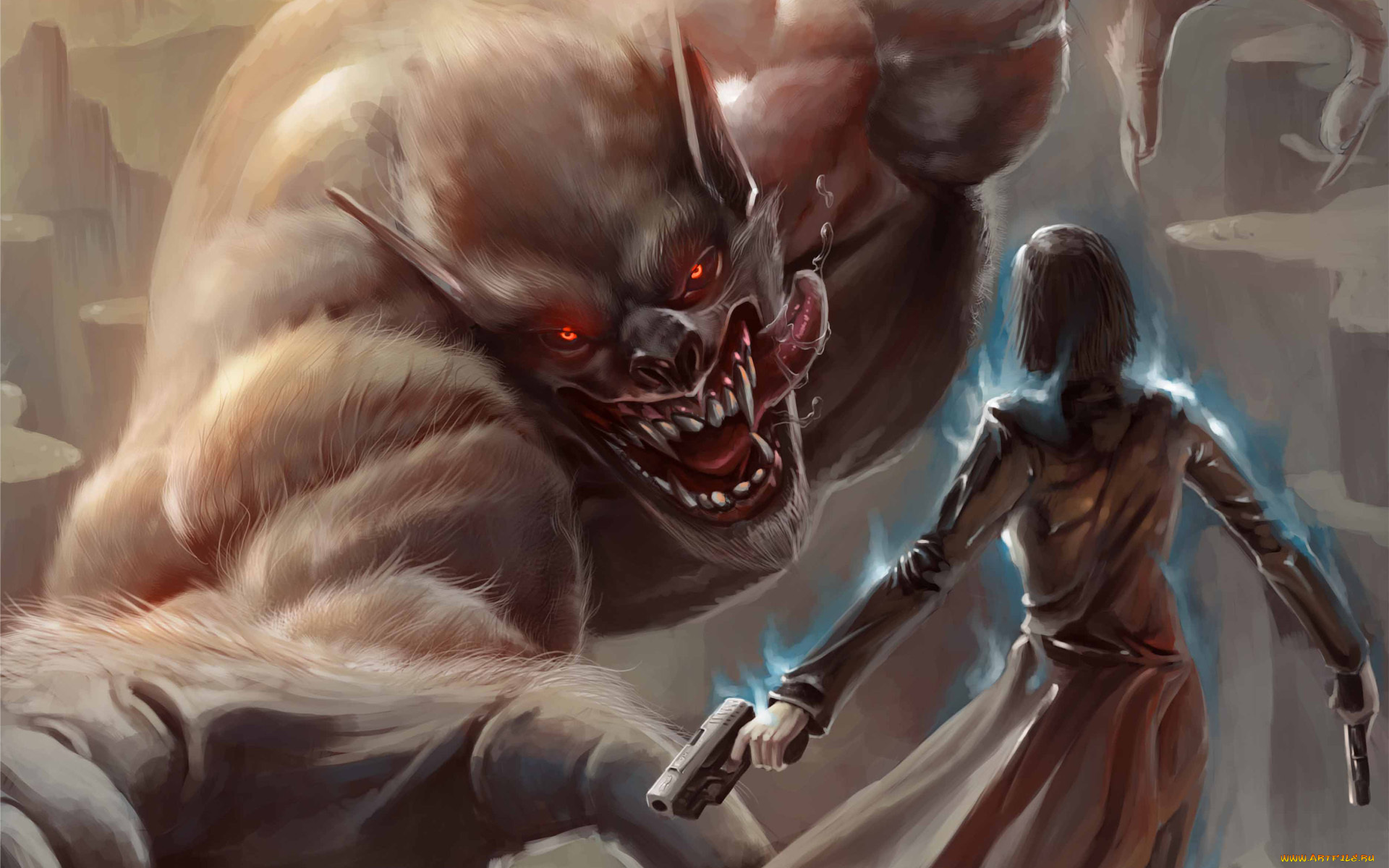 фэнтези, существа, монстр