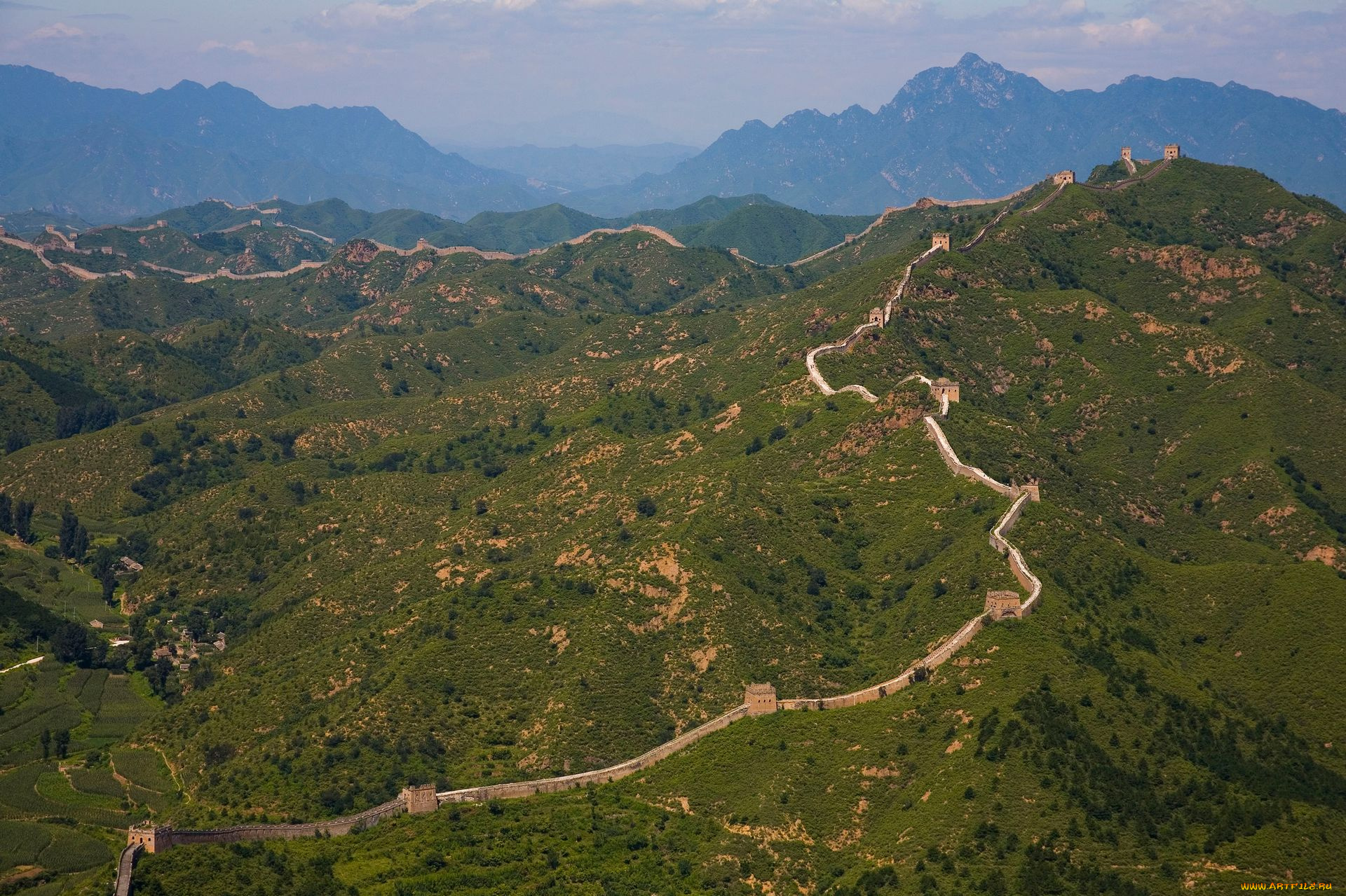 города, исторические, архитектурные, памятники, китайская, стена