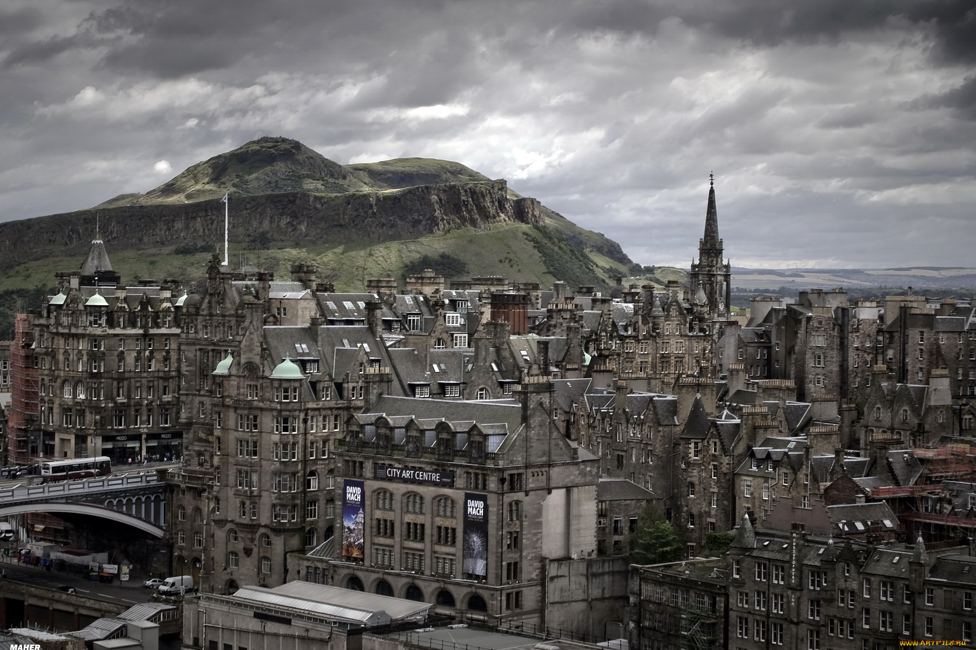 edinburgh, scotland, города, эдинбург, шотландия