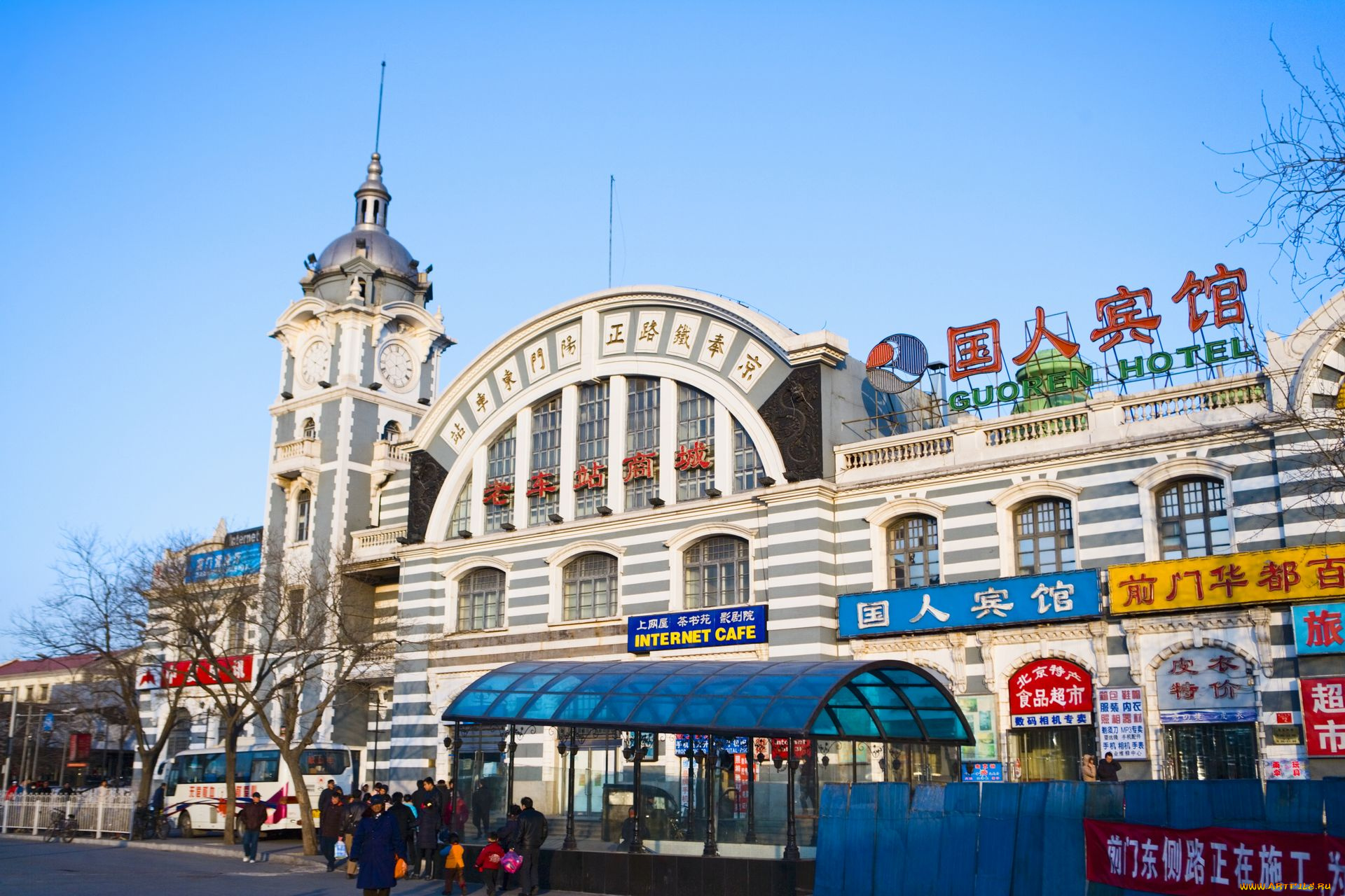 города, пекин, китай