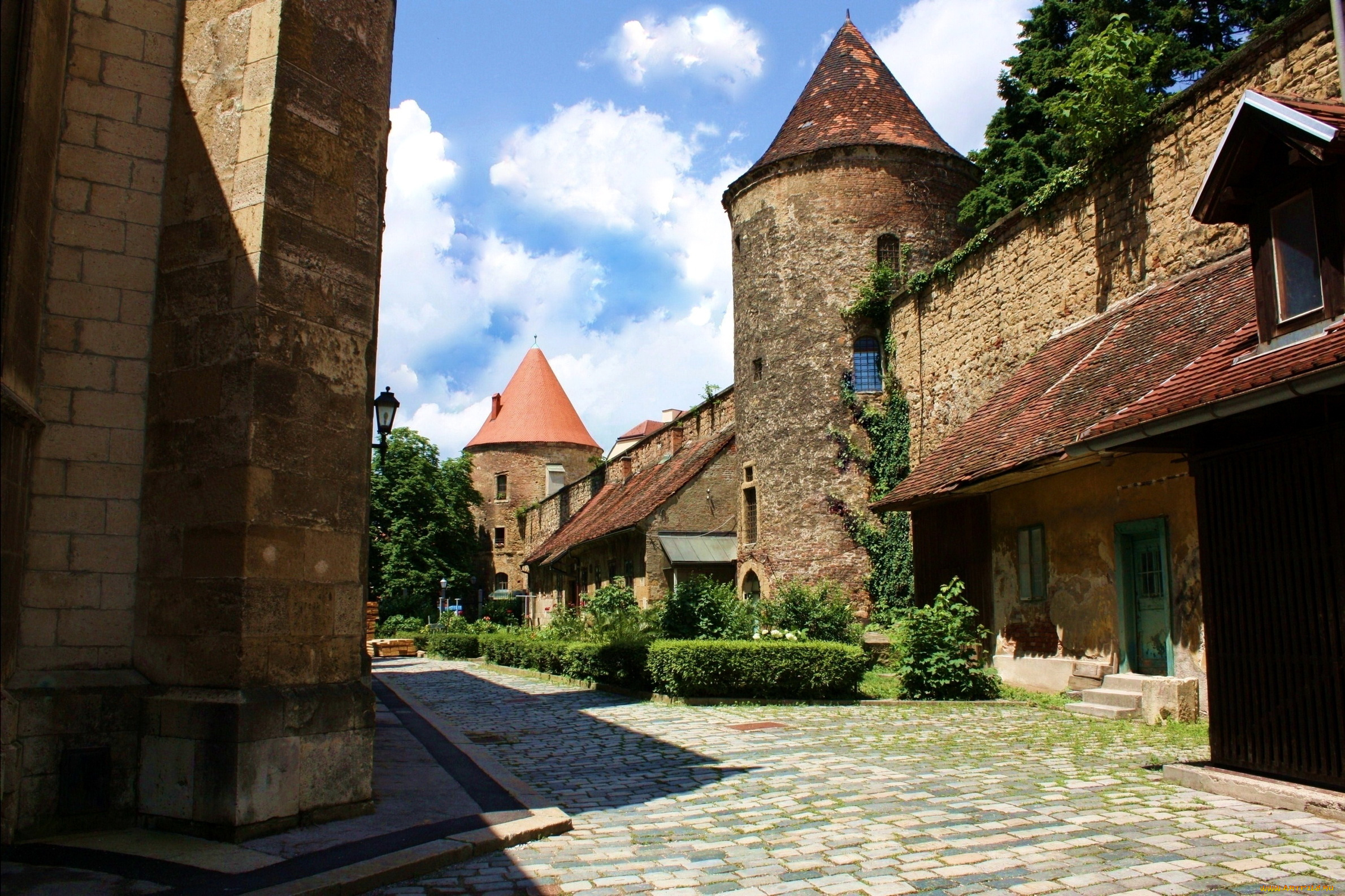 хорватия, загреб, города, улицы, площади, набережные