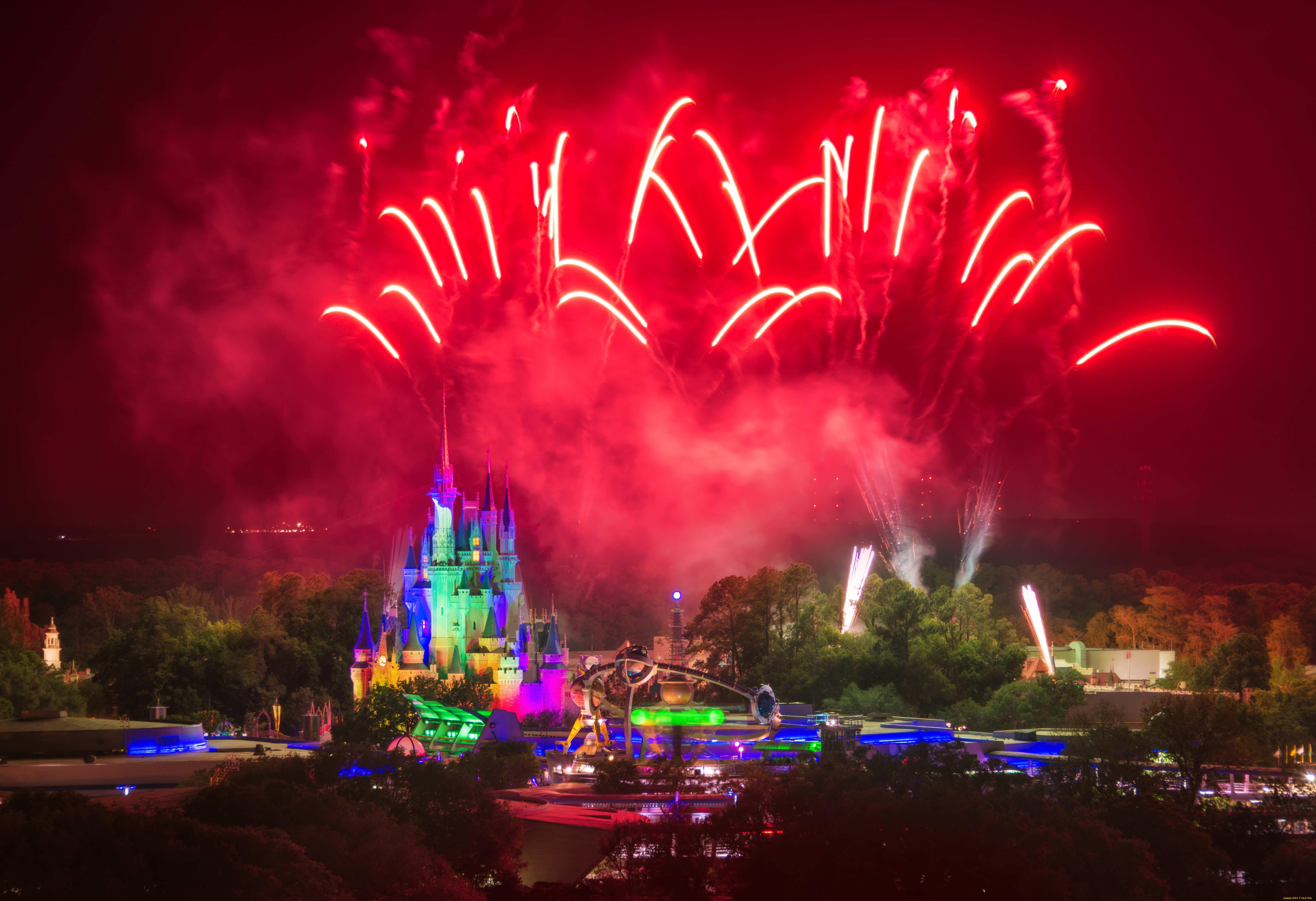 города, диснейленд, флорида