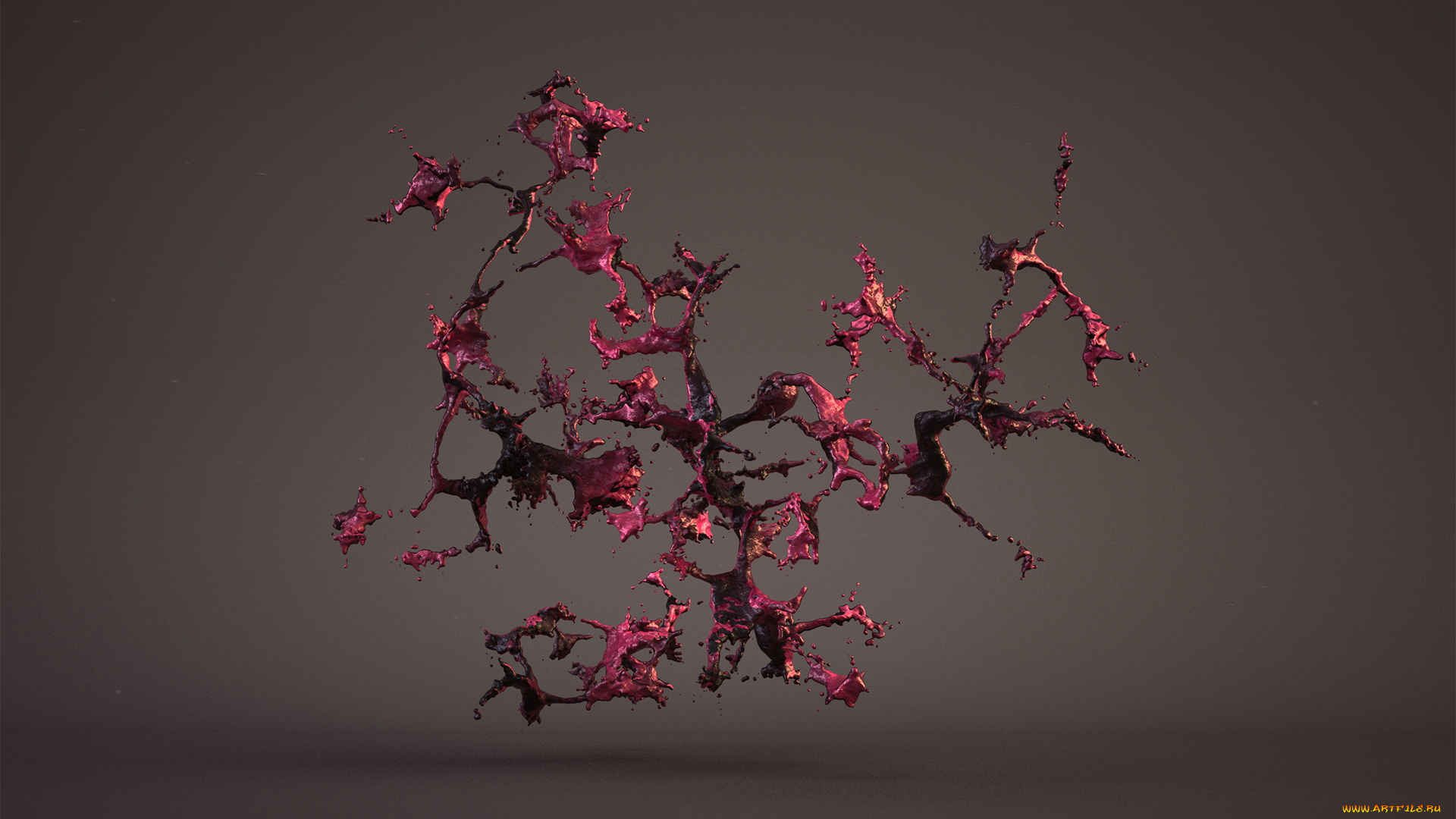 3д, графика, abstract, абстракции, брызги