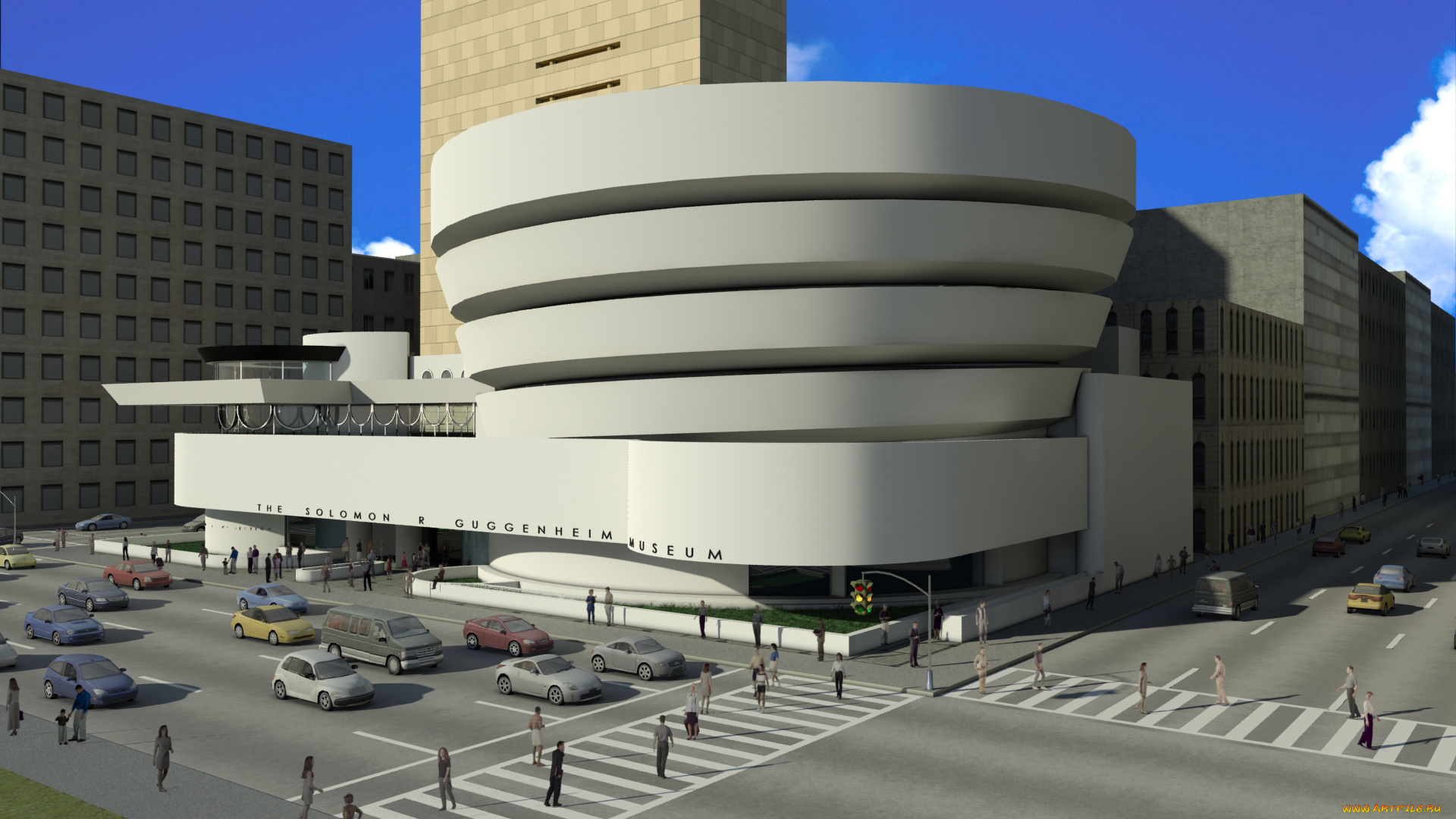 3д, графика, architecture, архитектура, дом, автомобили