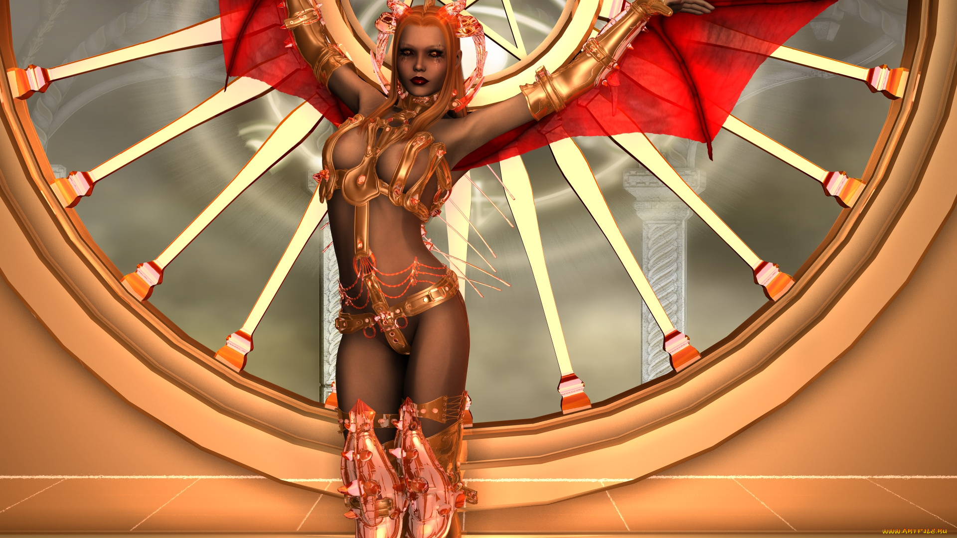 3д, графика, fantasy, фантазия, кастаника