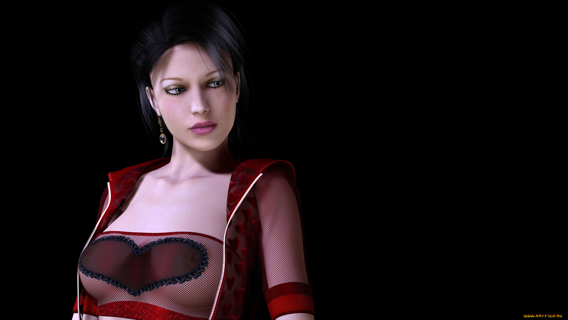 3д, графика, people, люди, взгляд