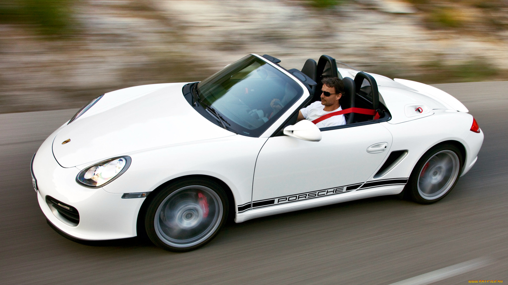 porsche, boxster, spyder, автомобили, элитные, dr, ing, h, c, f, ag, германия, спортивные