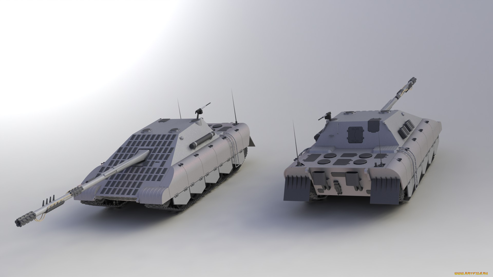 техника, 3d, танки