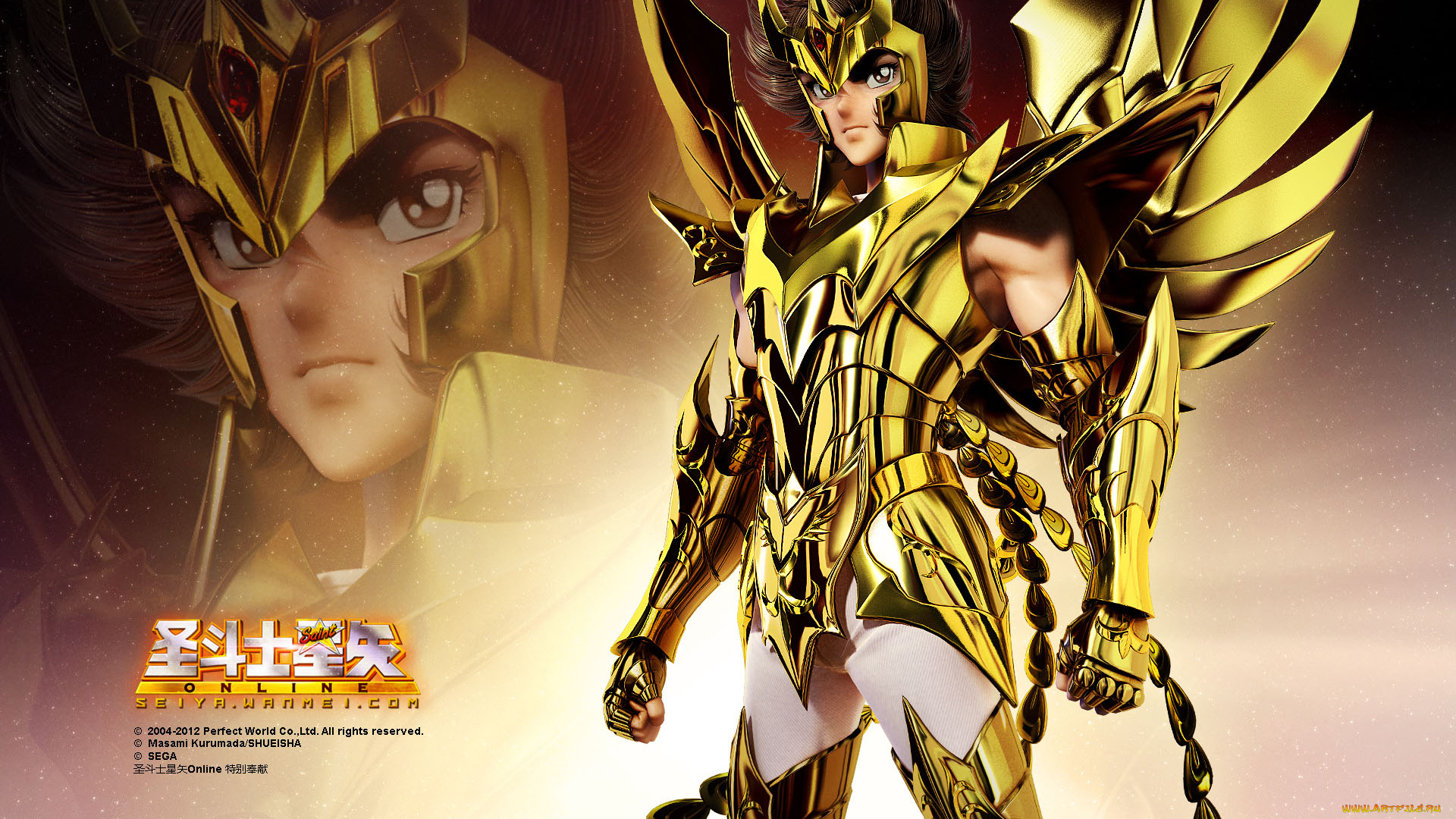 видео, игры, saint, seiya, online, доспехи