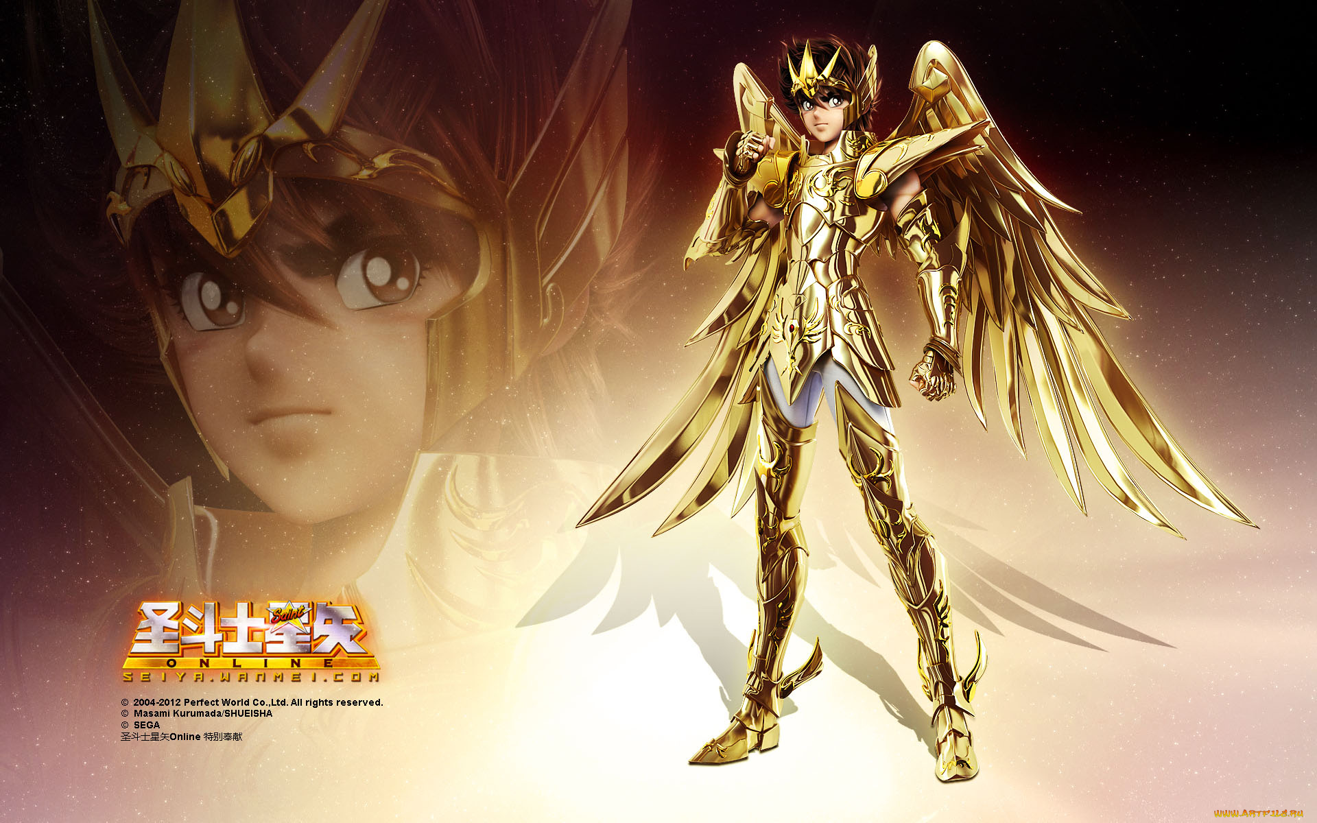 saint, seiya, online, видео, игры, доспехи, крилья