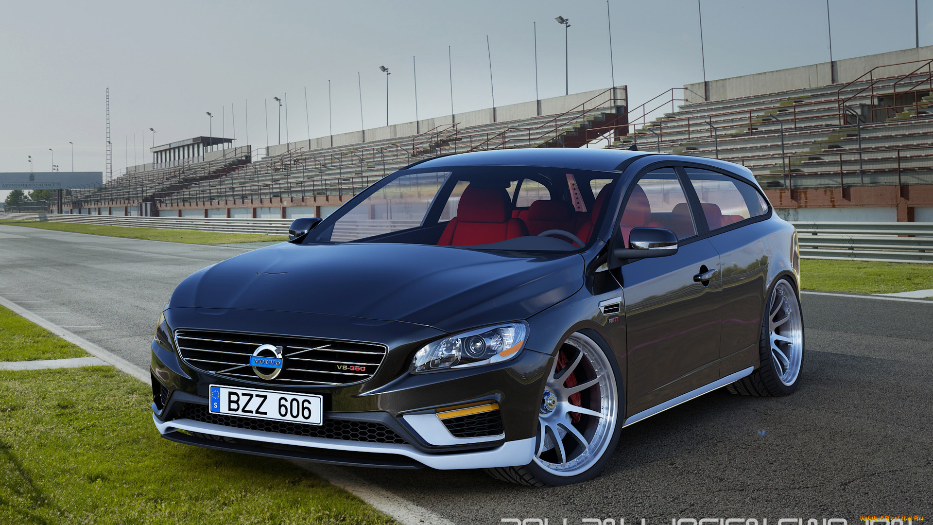 автомобили, 3д, volvo, zolland