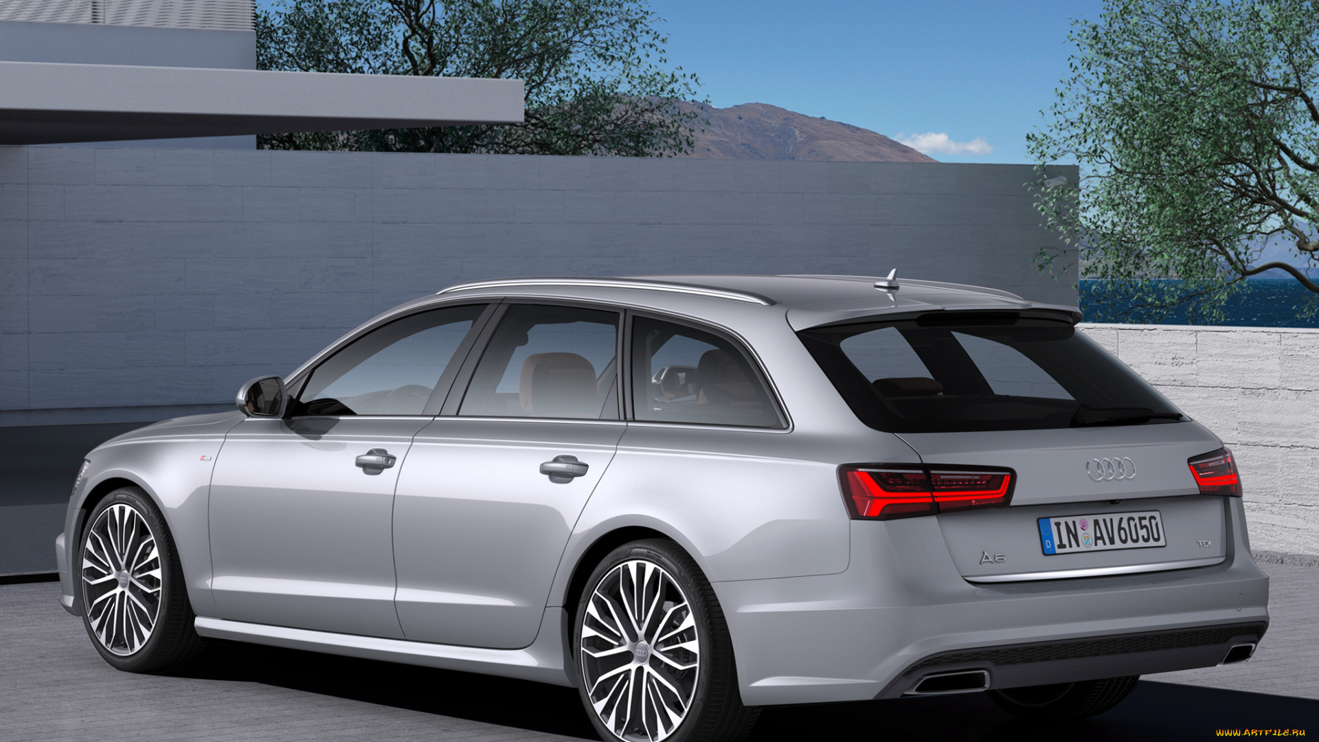 автомобили, audi, серый, 2-0, tdi, s-line, avant, a6, 2014г, 4g, c7