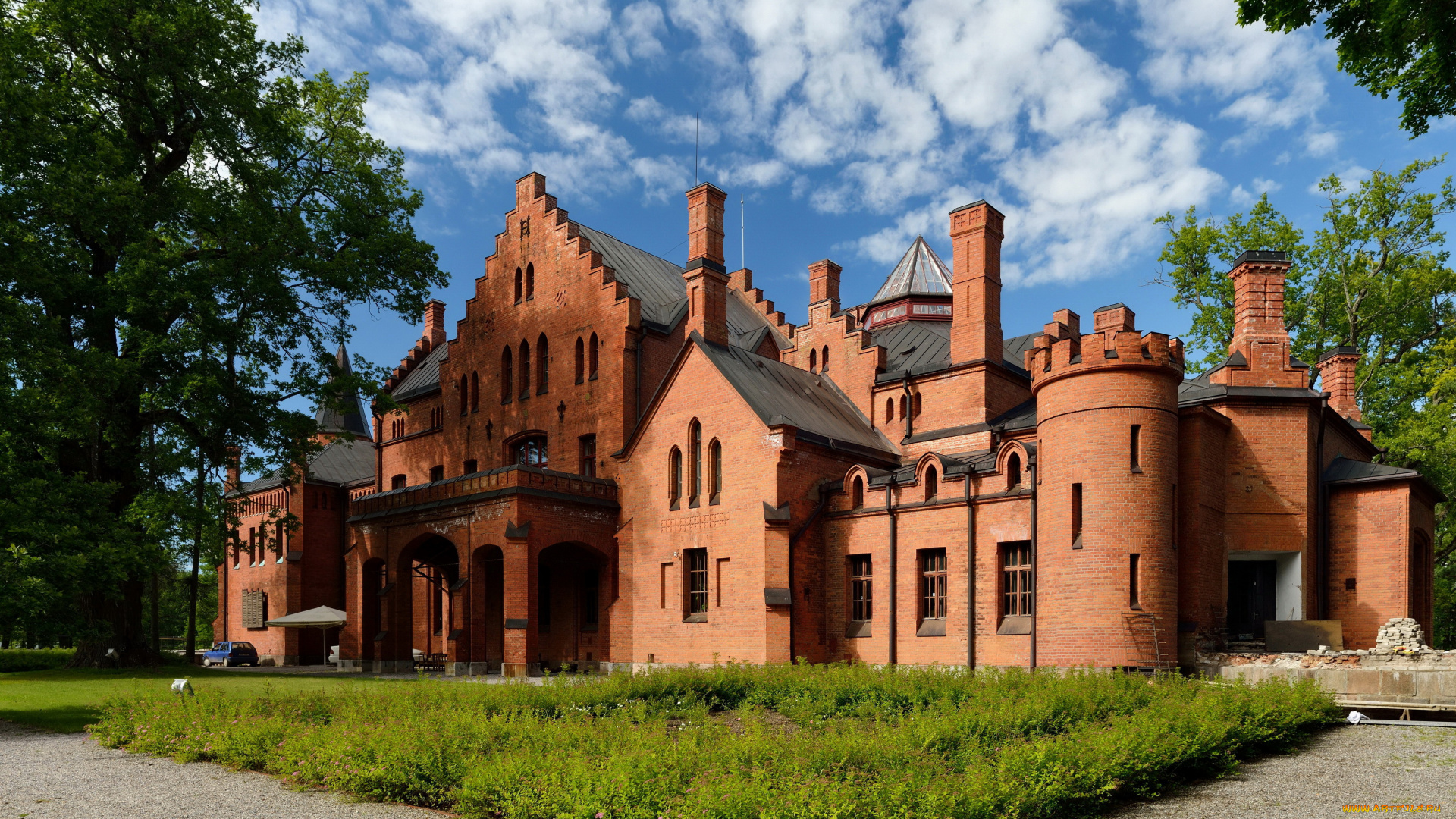 sangaste, castle, эстония, города, -, дворцы, , замки, , крепости, castle, sangaste, замок, эстония