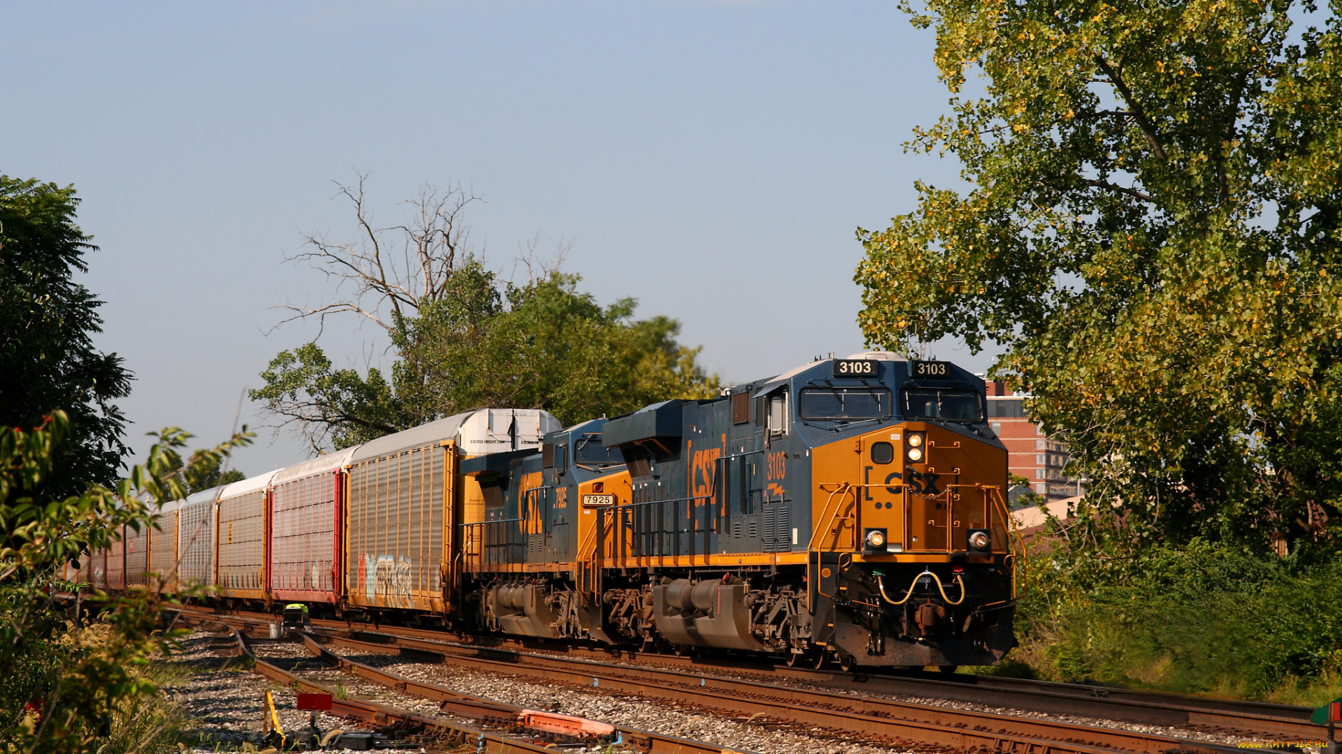 техника, поезда, железная, дорога, рельсы, локомотив, состав