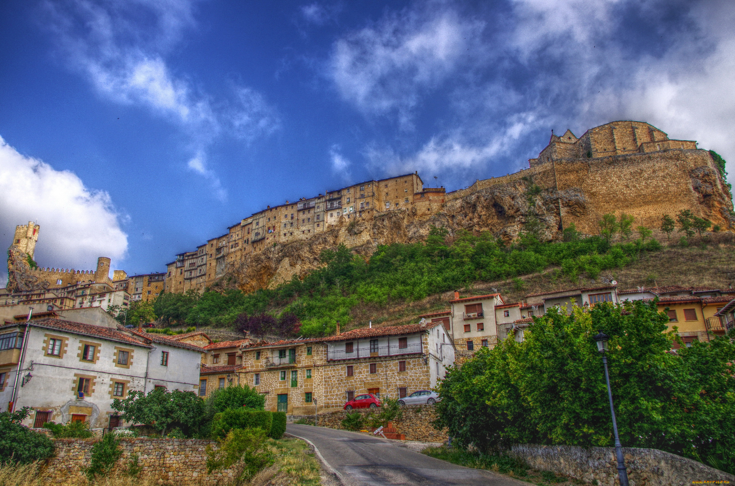 fr&, 237, as, , испания, города, -, улицы, , площади, , набережные, дома, испания, дороги, крепость