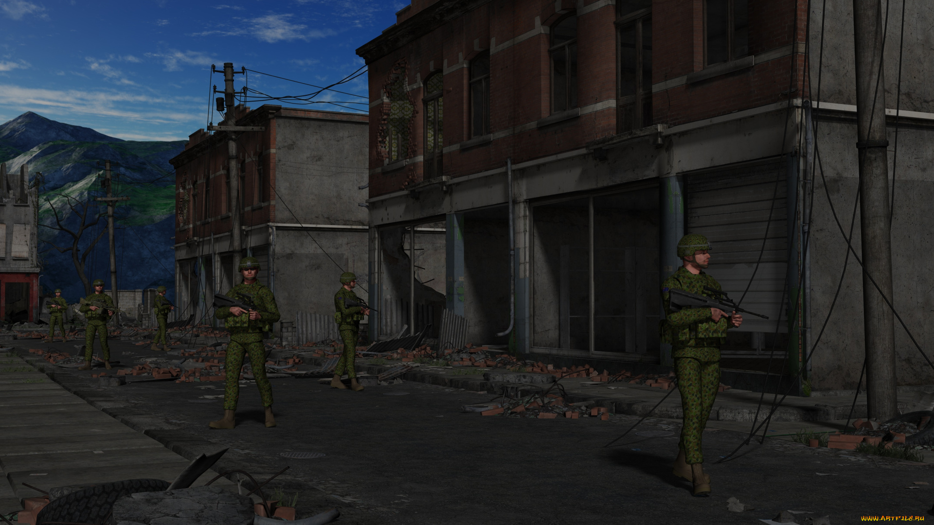 3д, графика, фантазия, , fantasy, оружие, солдаты