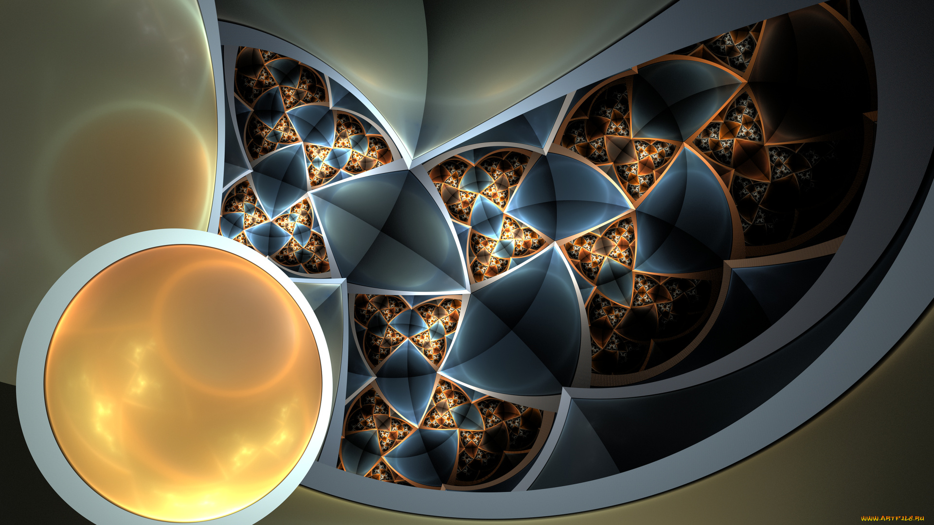 3д, графика, фракталы, , fractal, цвета, фон, узор