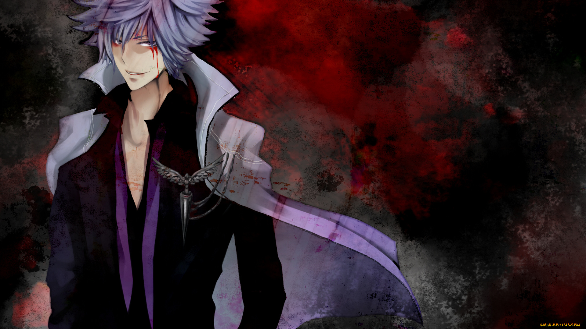 аниме, katekyo, hitman, reborn, бьякуран, byakuran, учитель-мафиози, реборн