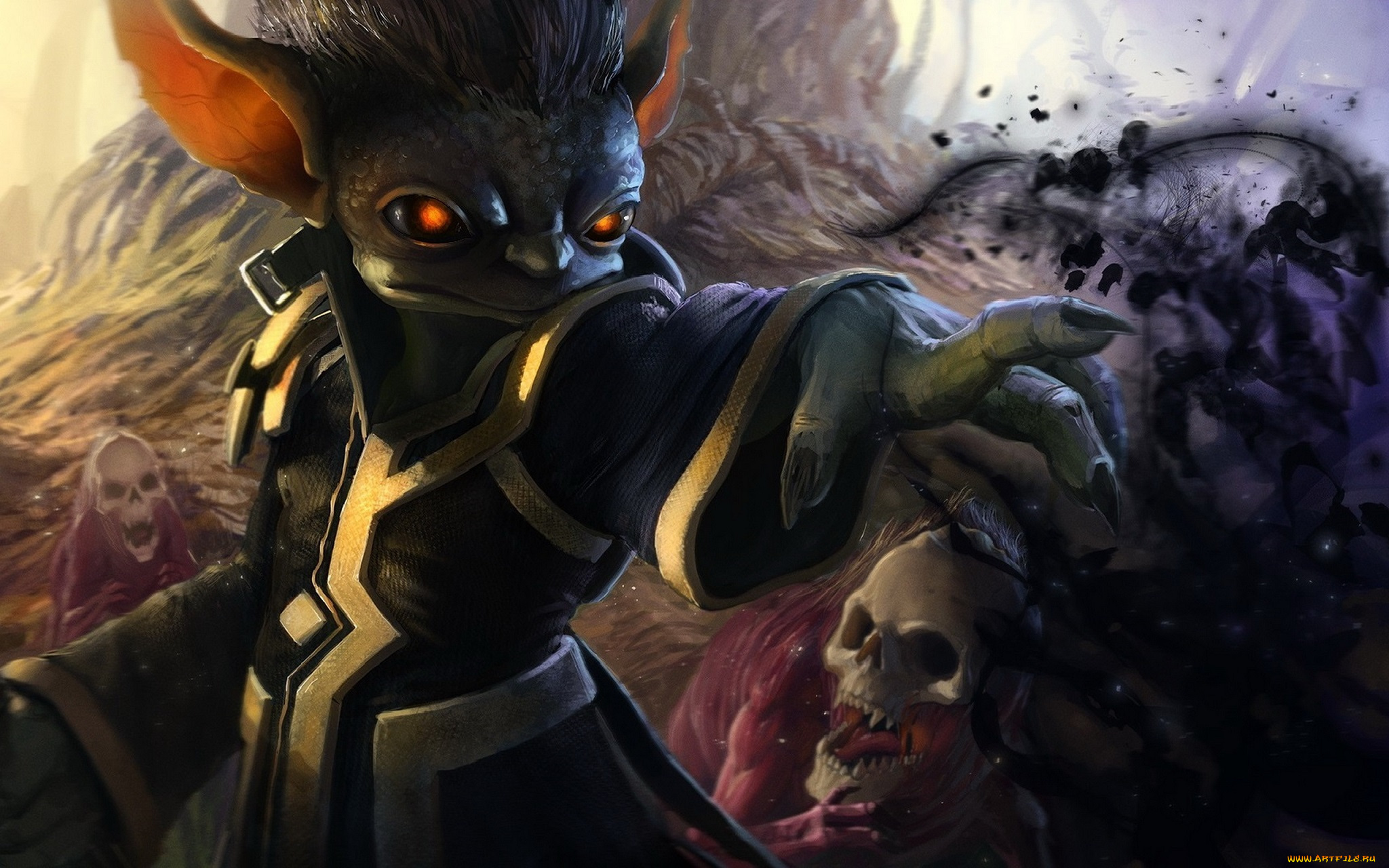 видео, игры, gears, of, war, 2, gw2, guild, wars, 2, mmo, asura, necromancer