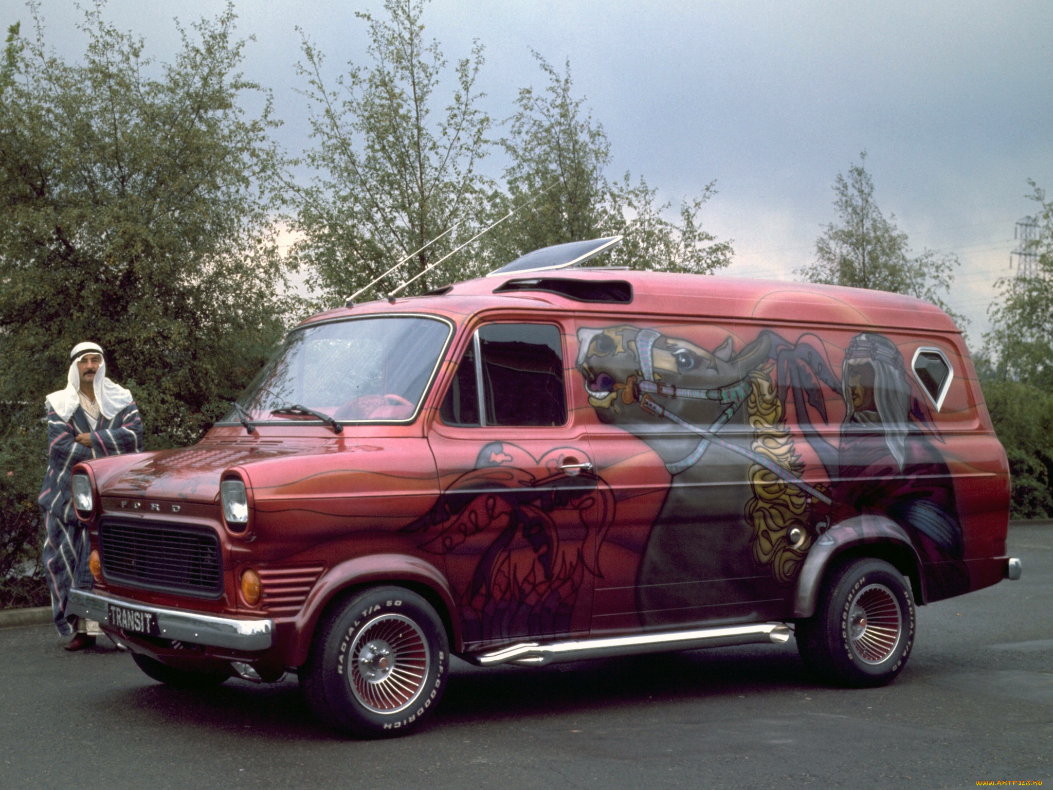 автомобили, custom, van`s, ford