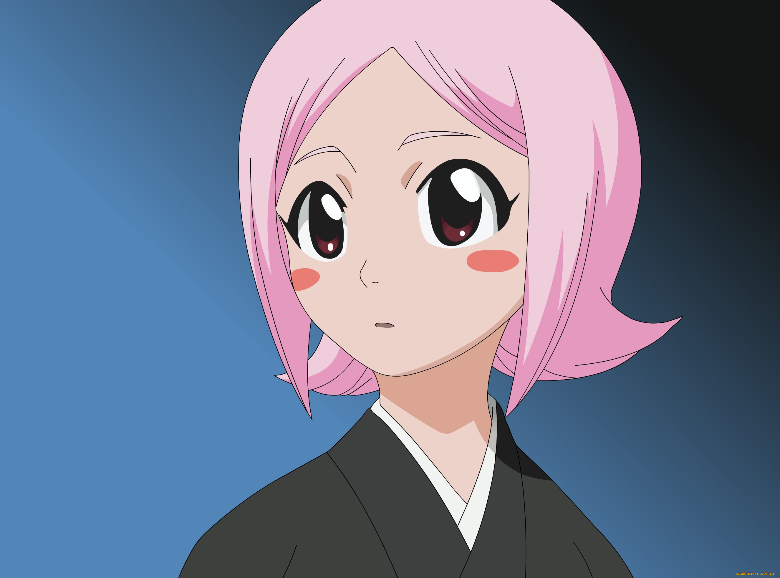 аниме, unknown, , другое, взгляд, фон, девушка