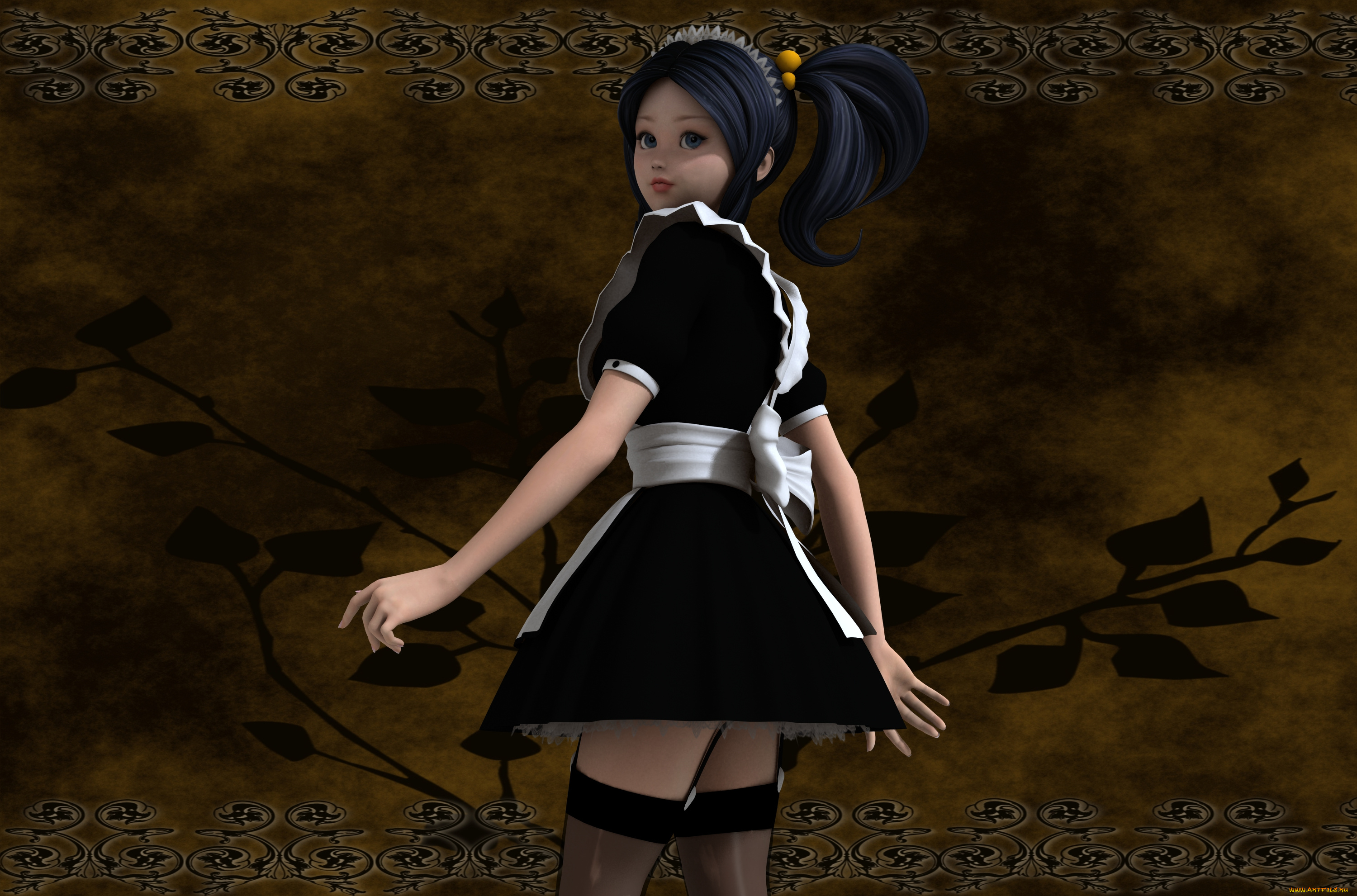 3д, графика, люди, , people, фон, взгляд, девушка