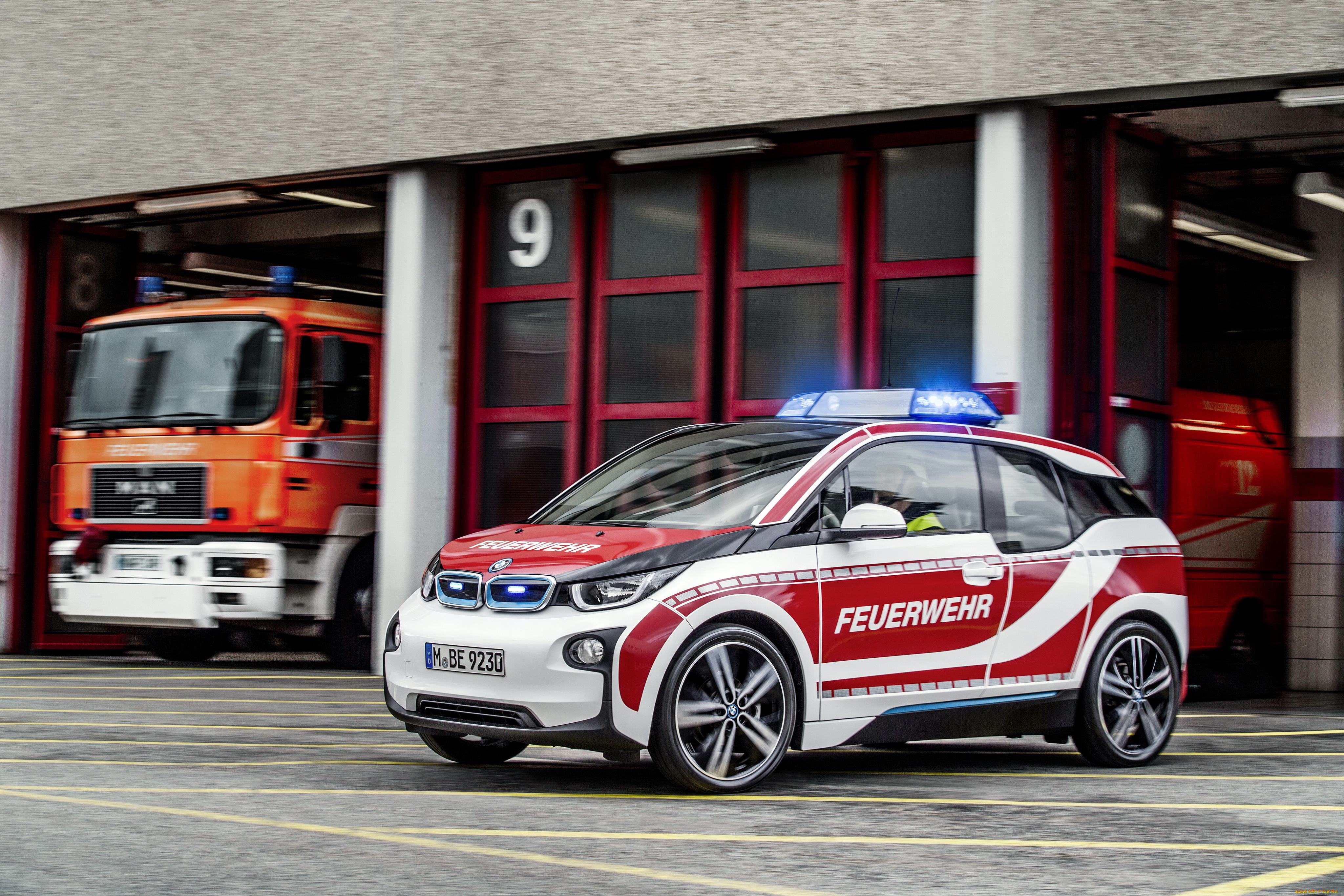 автомобили, пожарные, машины, bmw