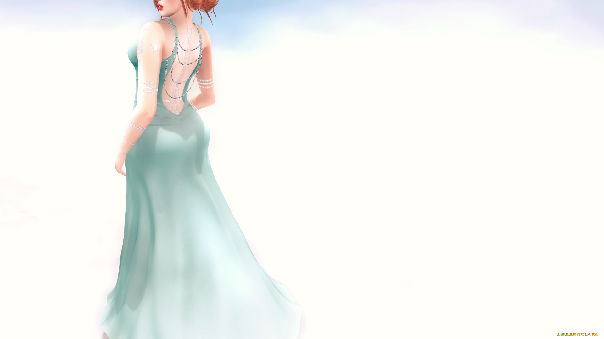 3д, графика, люди, , people, фон, взгляд, девушка