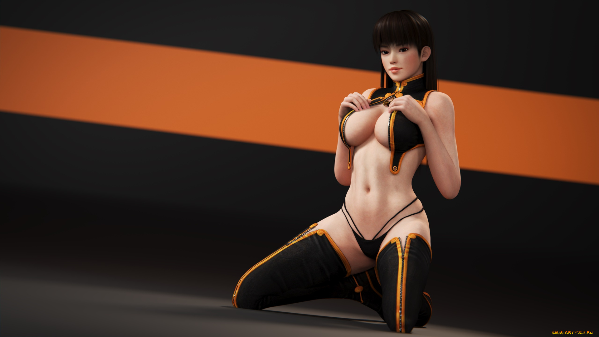 3д, графика, люди, , people, фон, взгляд, девушка