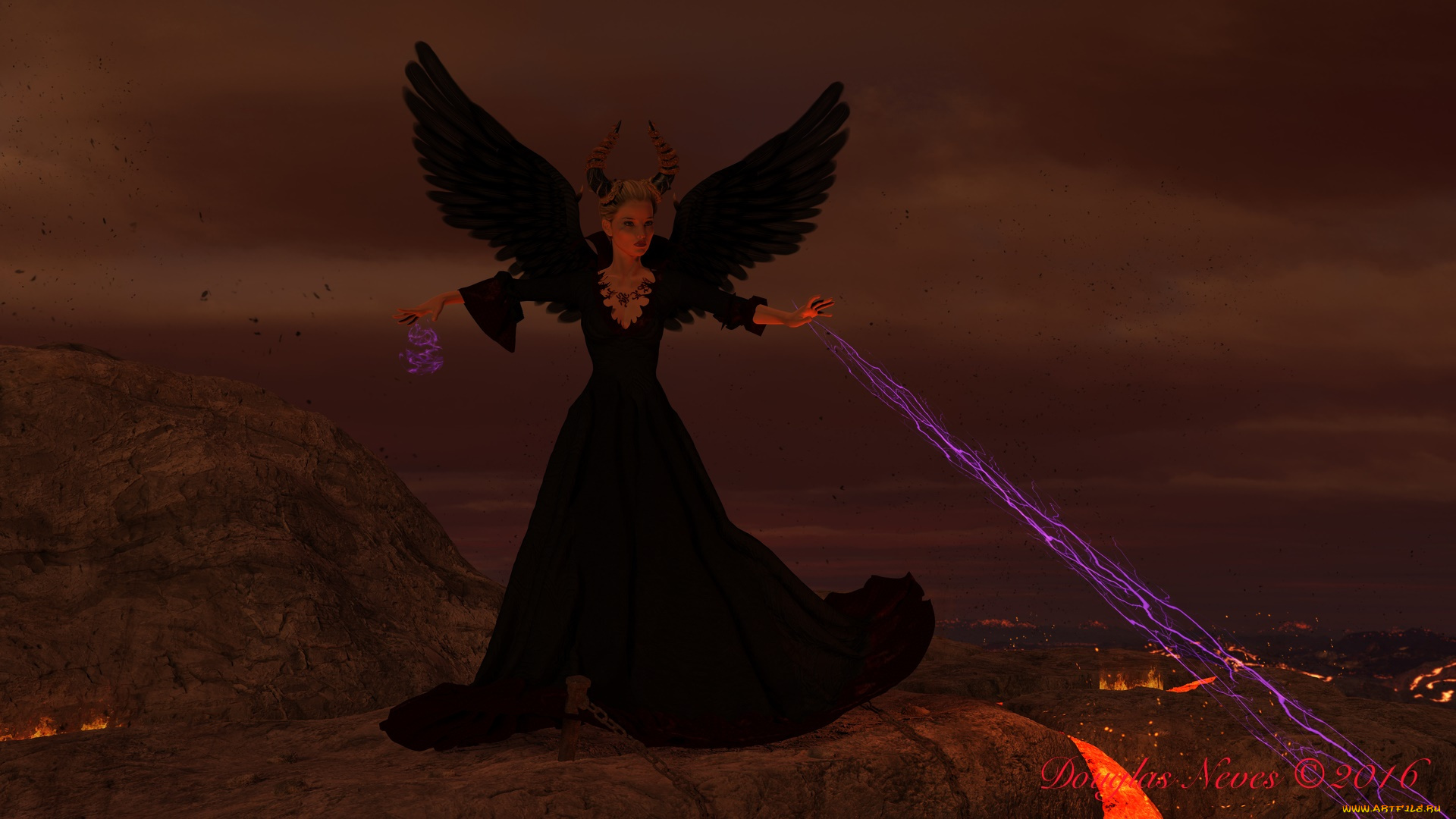 3д, графика, существа, , creatures, взгляд, кастаника, фон