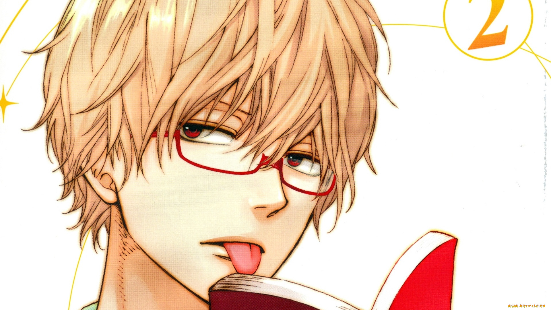 аниме, ookami, shoujo, to, kuro, ouji, парень